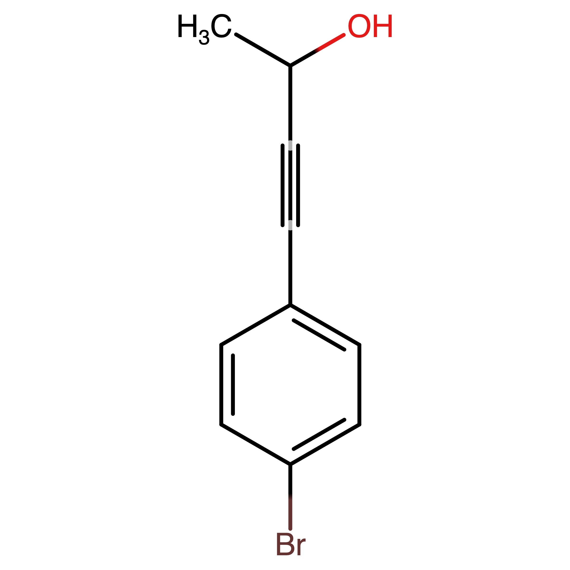 CAS 129725-59-3 | 4-(4-Bromophenyl)-3-butyn-2-ol