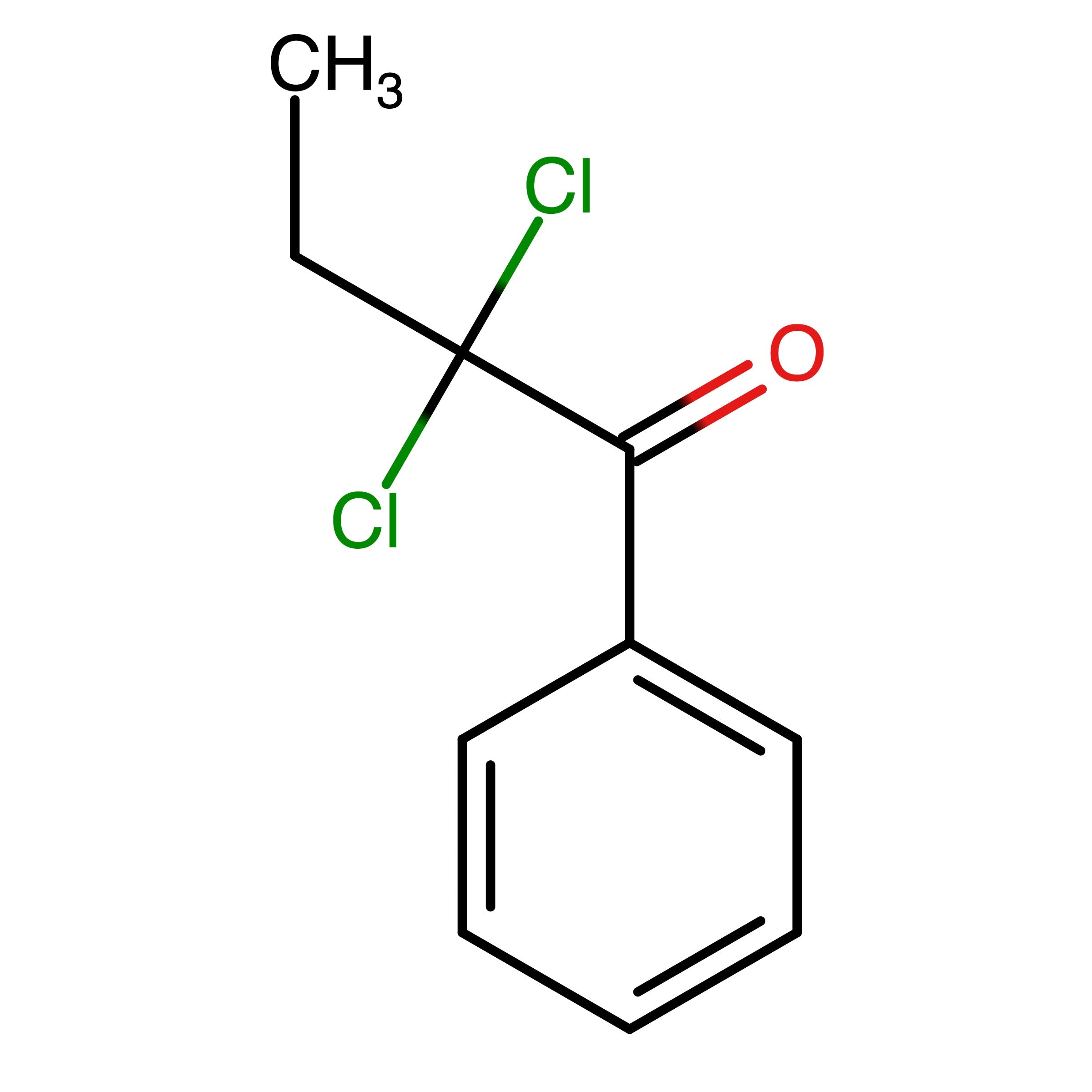CAS 66255-85-4 | 2,2-dichloro-1-phenylbutan-1-one