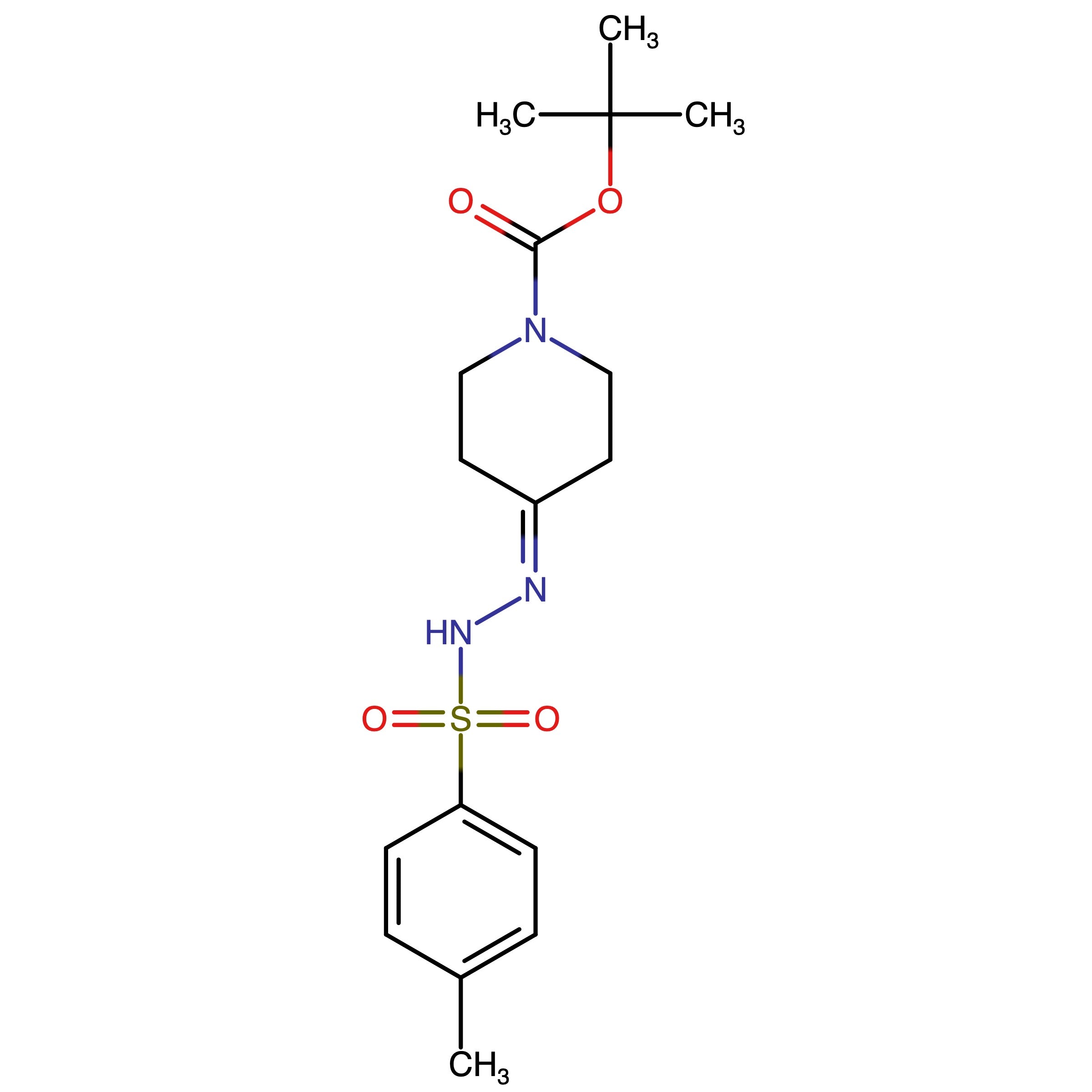 CAS 1046478-89-0 | tert-Butyl 4-(2-tosylhydrazono)piperidine-1-carboxylate | MFCD11100927
