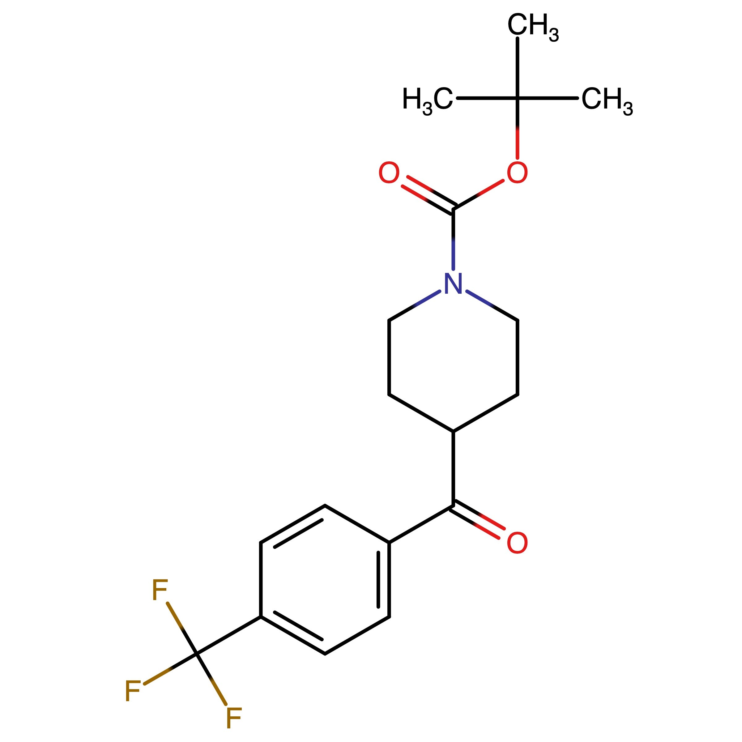 CAS 725229-27-6 | 1,1-Dimethylethyl 4-[4-(trifluoromethyl)benzoyl]-1-piperidinecarboxylate