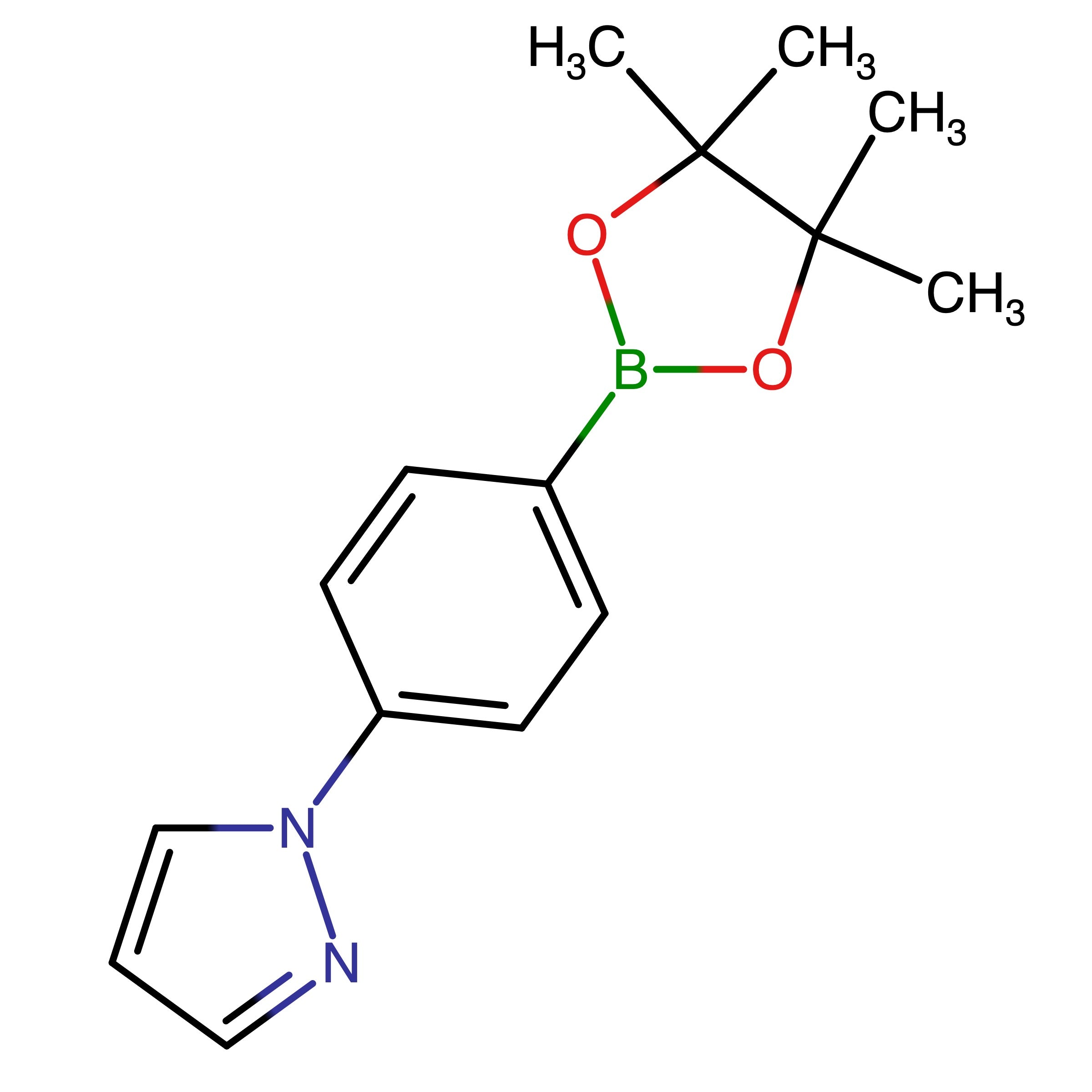 CAS 1312478-63-9 | 1-[4-(4,4,5,5-Tetramethyl-1,3,2-dioxaborolan-2-yl)phenyl]-1H-pyrazole | MFCD22207179