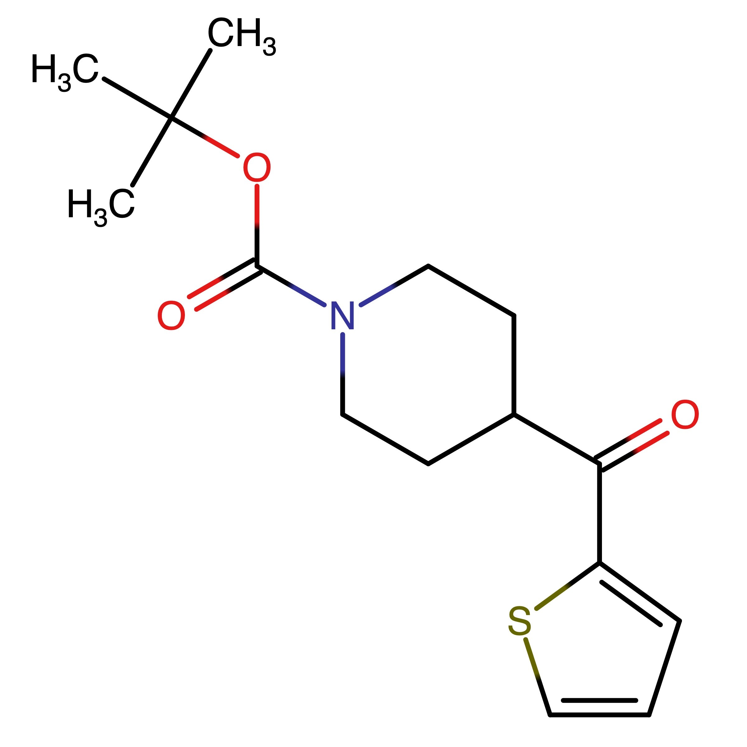 CAS 152936-77-1 | 1,1-Dimethylethyl 4-(2-thienylcarbonyl)-1-piperidinecarboxylate 