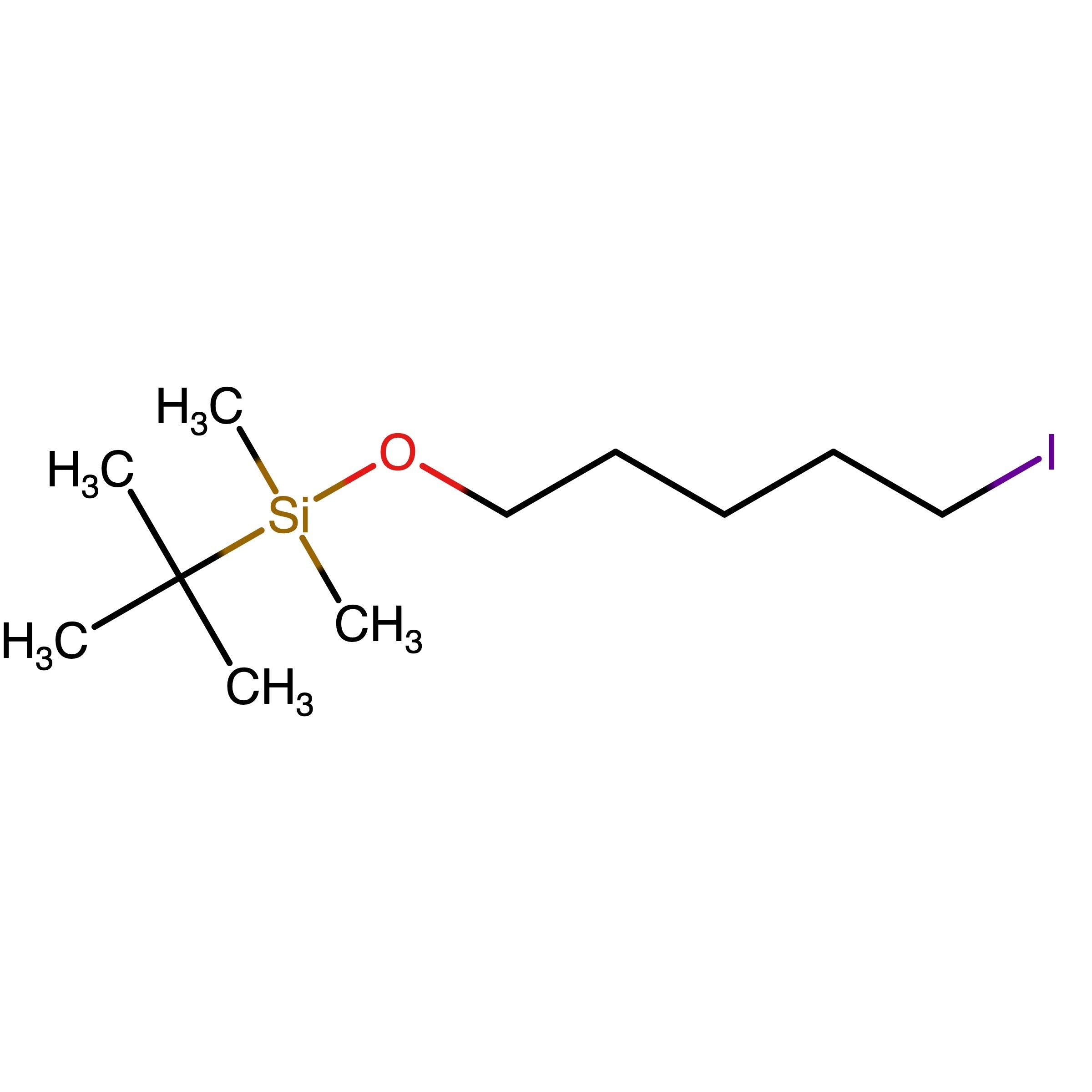 CAS 85514-45-0 | (1,1-Dimethylethyl)[(5-iodopentyl)oxy]dimethylsilane | MFCD20257309