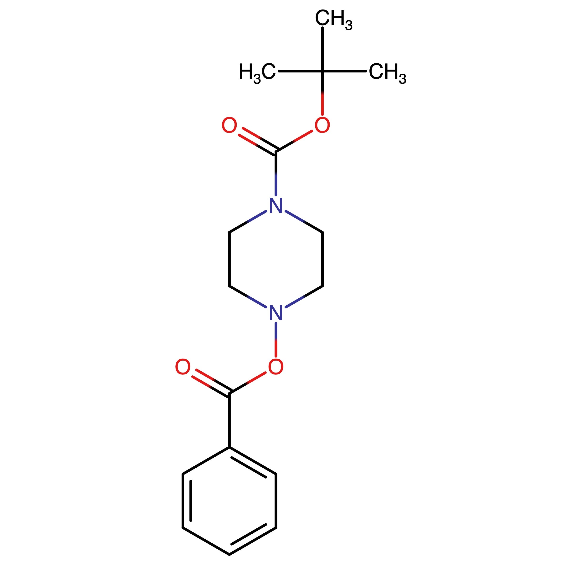 CAS 77278-40-1 | 1,1-Dimethylethyl 4-(benzoyloxy)-1-piperazinecarboxylate