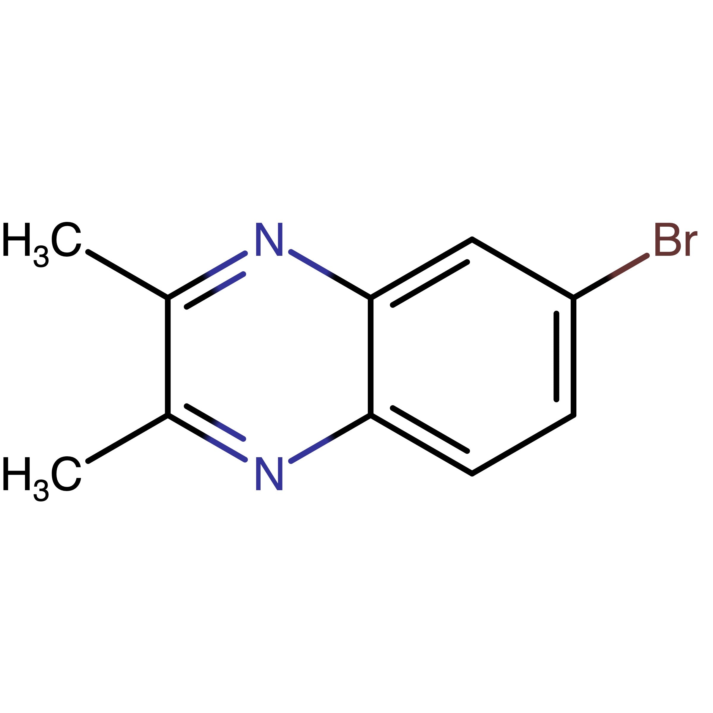CAS 18470-23-0 | 6-Bromo-2,3-dimethylquinoxaline | MFCD11111652