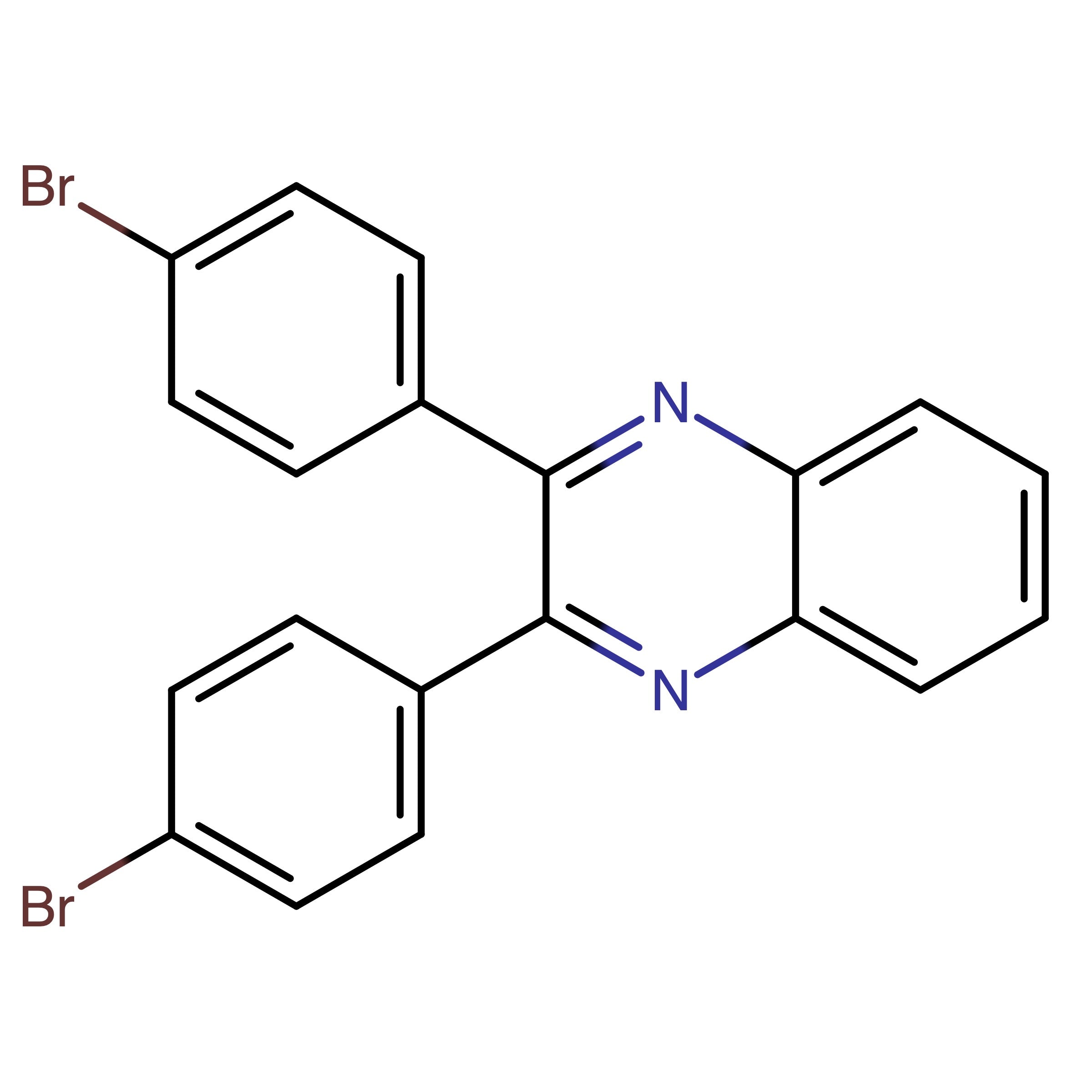 CAS 19802-70-1 | 2,3-Bis(4-bromophenyl)quinoxaline