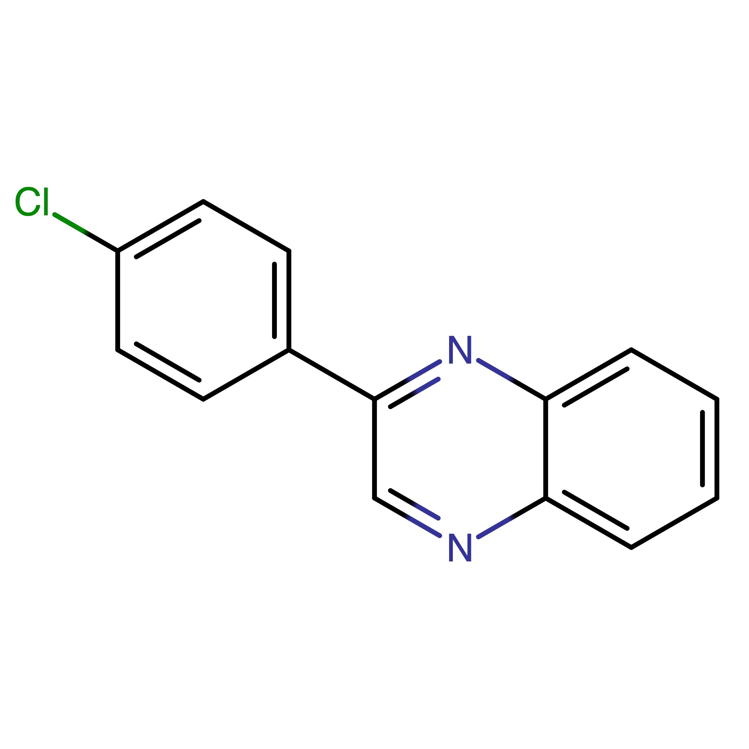 CAS 17286-63-4 | 2-(4-Chlorophenyl)quinoxaline | MFCD00495799