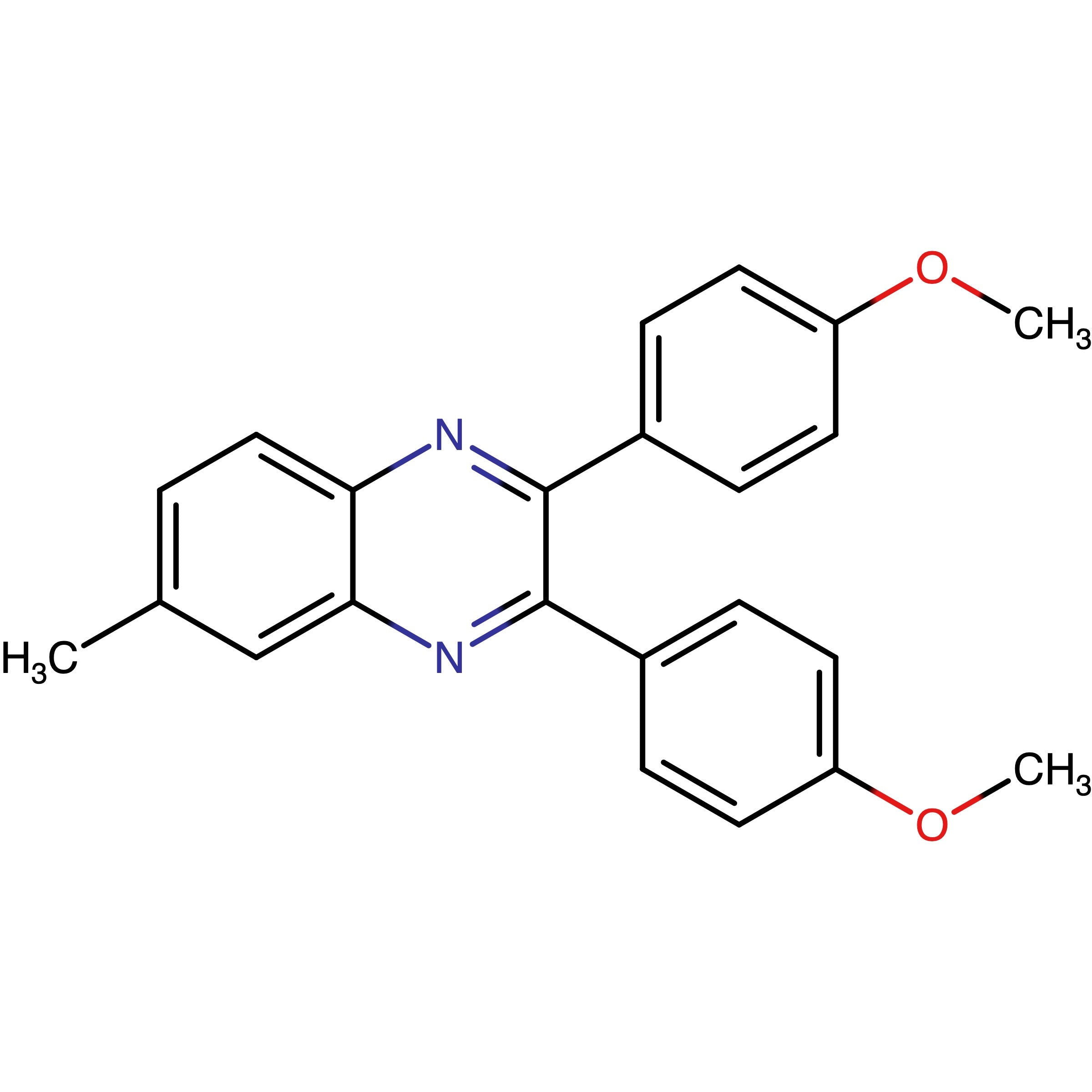CAS 36305-63-2 | 2,3-Bis(4-methoxyphenyl)-6-methylquinoxaline