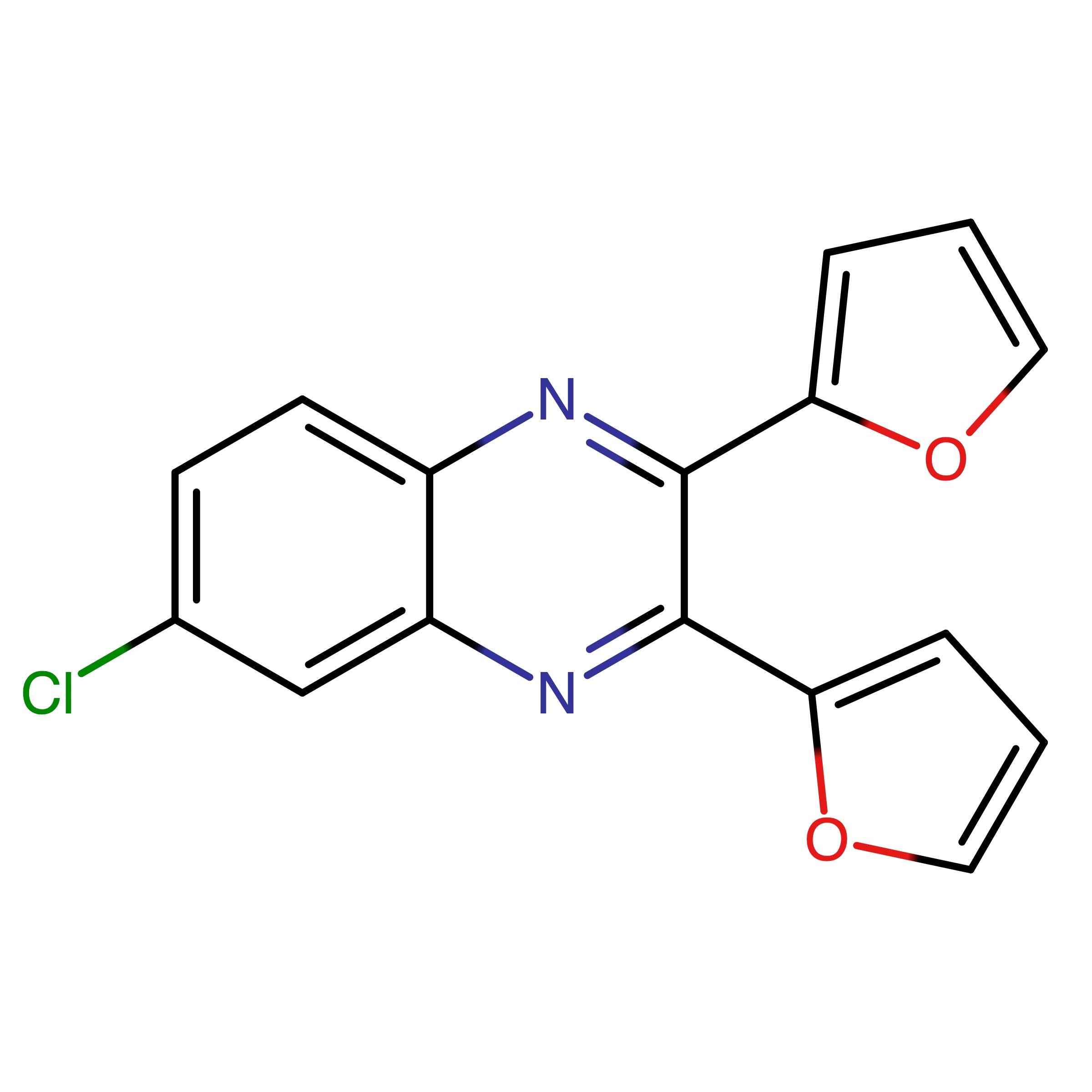 CAS 70976-04-4 | 6-Chloro-2,3-di-2-furanylquinoxaline