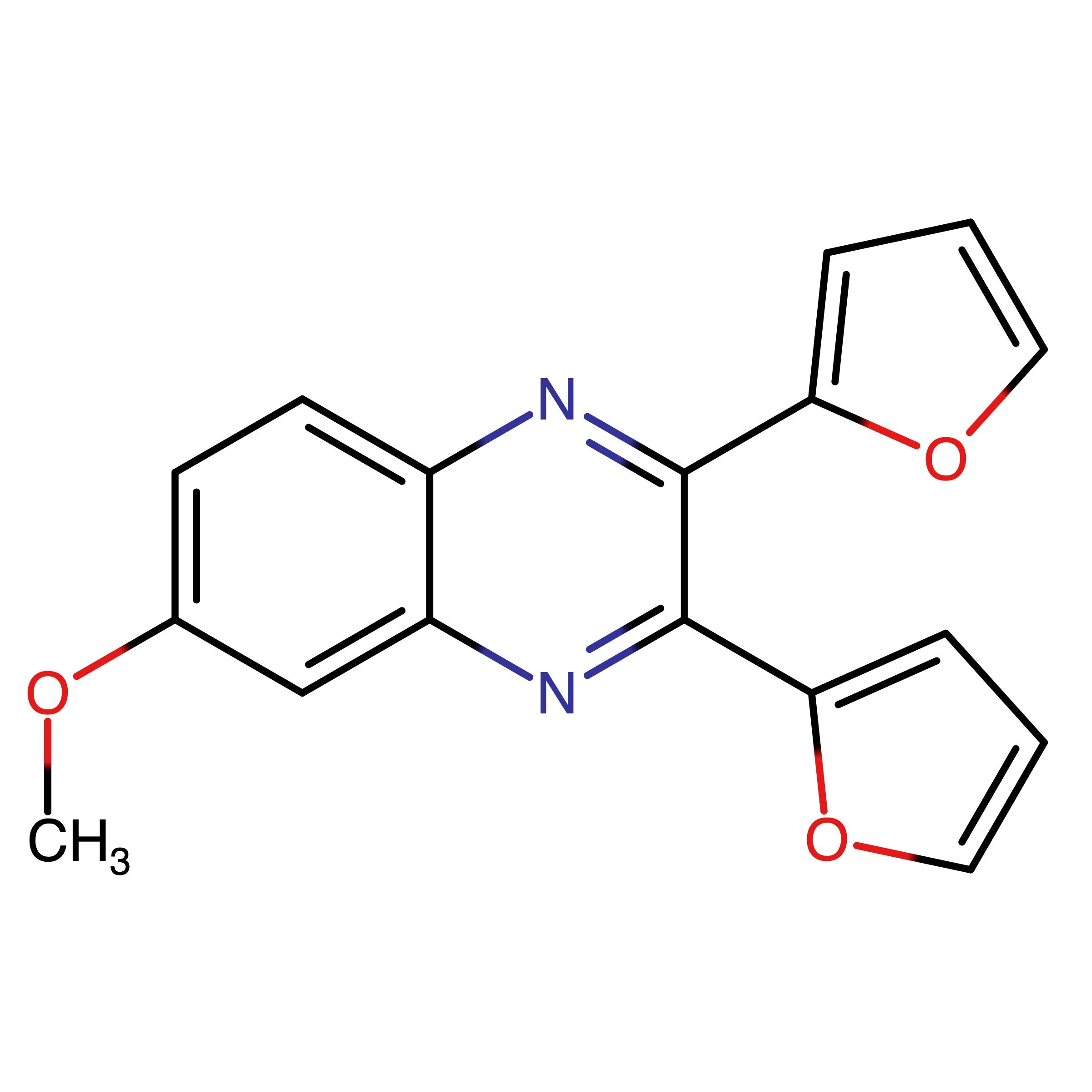 CAS 297743-16-9 | 2,3-Di-2-furanyl-6-methoxyquinoxaline