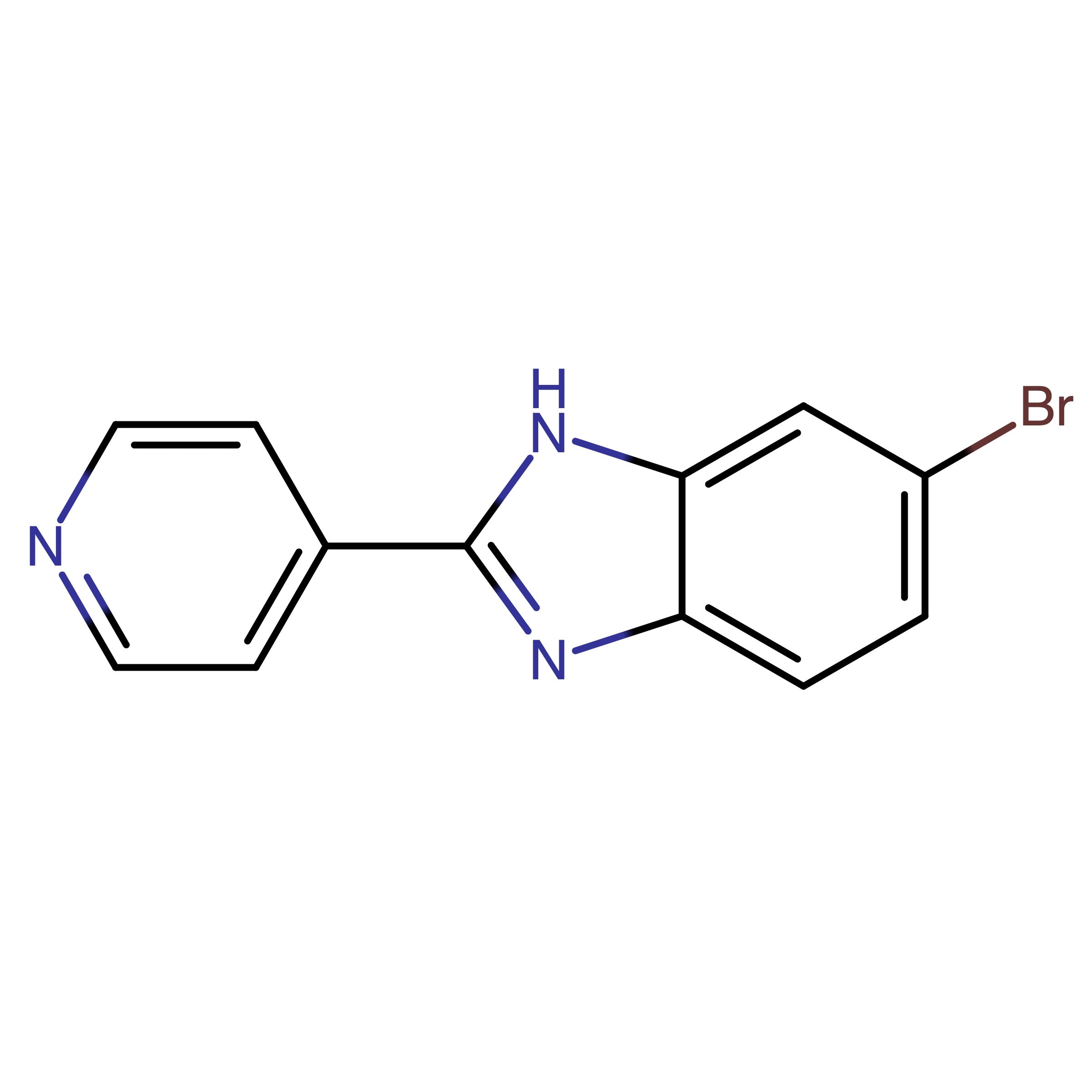 CAS 1343947-85-2 | 6-Bromo-2-(4-pyridinyl)-1H-benzimidazole
