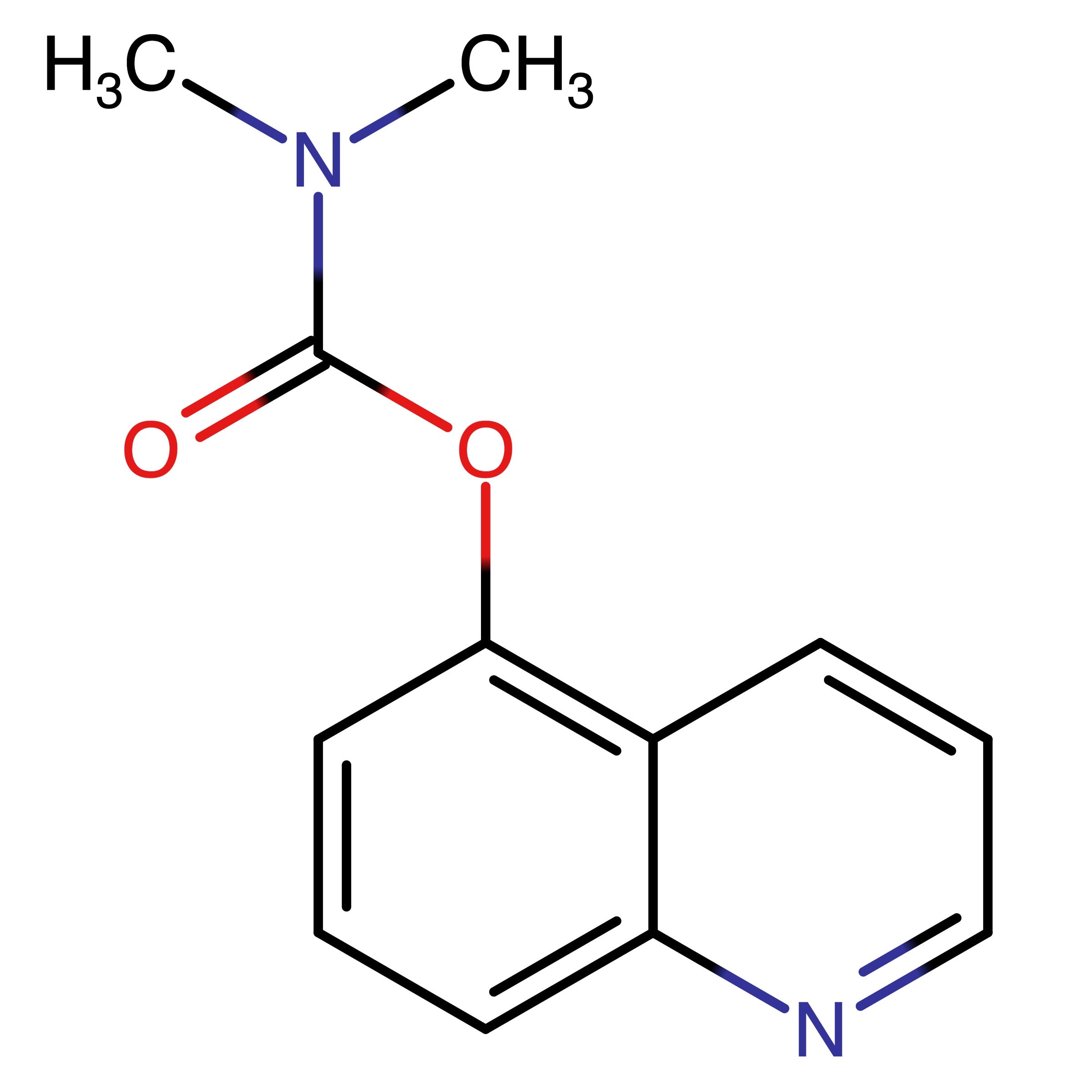 CAS 28768-80-1 | Quinolin-5-yl dimethylcarbamate