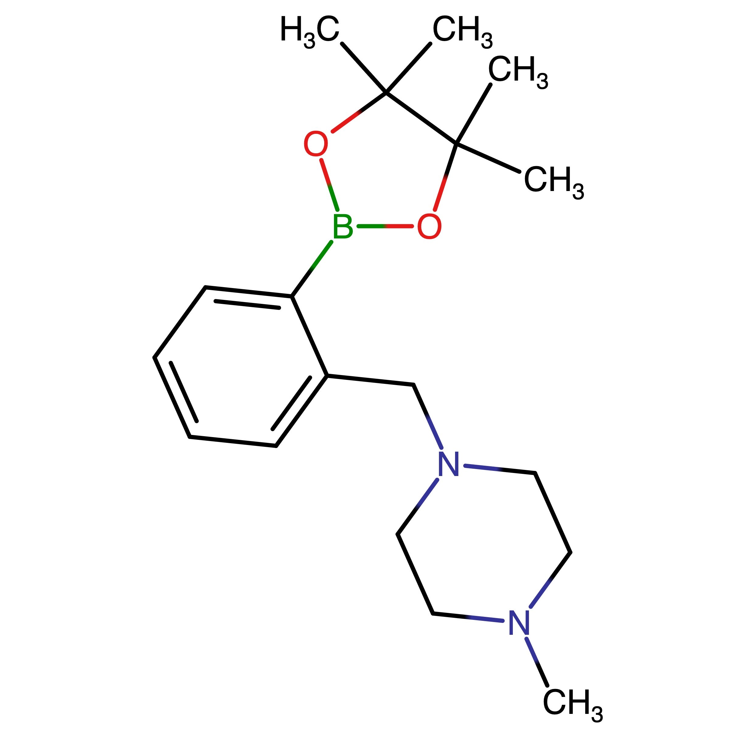CAS 440652-32-4 | 1-Methyl-4-[[2-(4,4,5,5-tetramethyl-1,3,2-dioxaborolan-2-yl)phenyl]methyl]piperazine | MFCD09752051