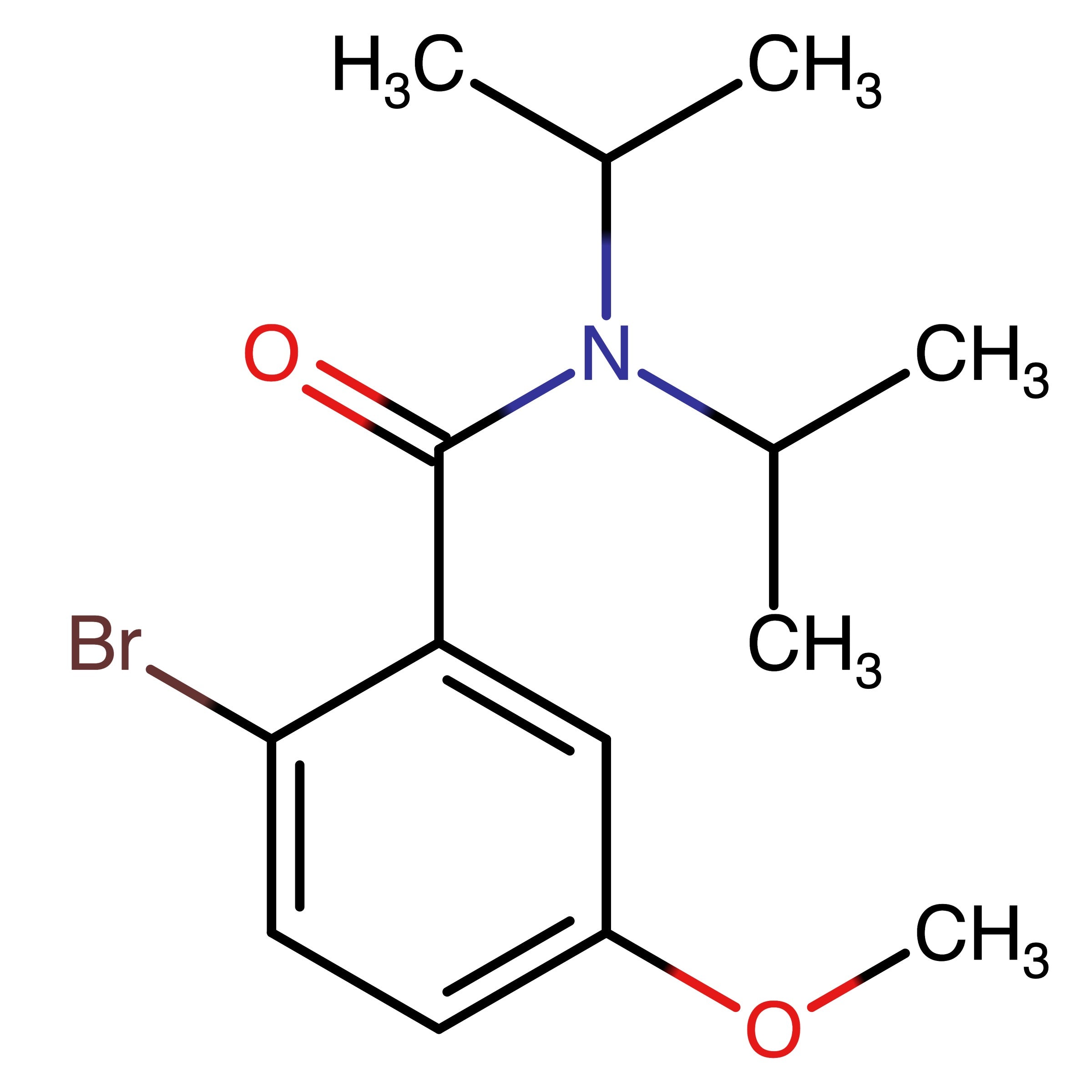 CAS 1375931-12-6 | 2-Bromo-5-methoxy-N,N-bis(1-methylethyl)benzamide