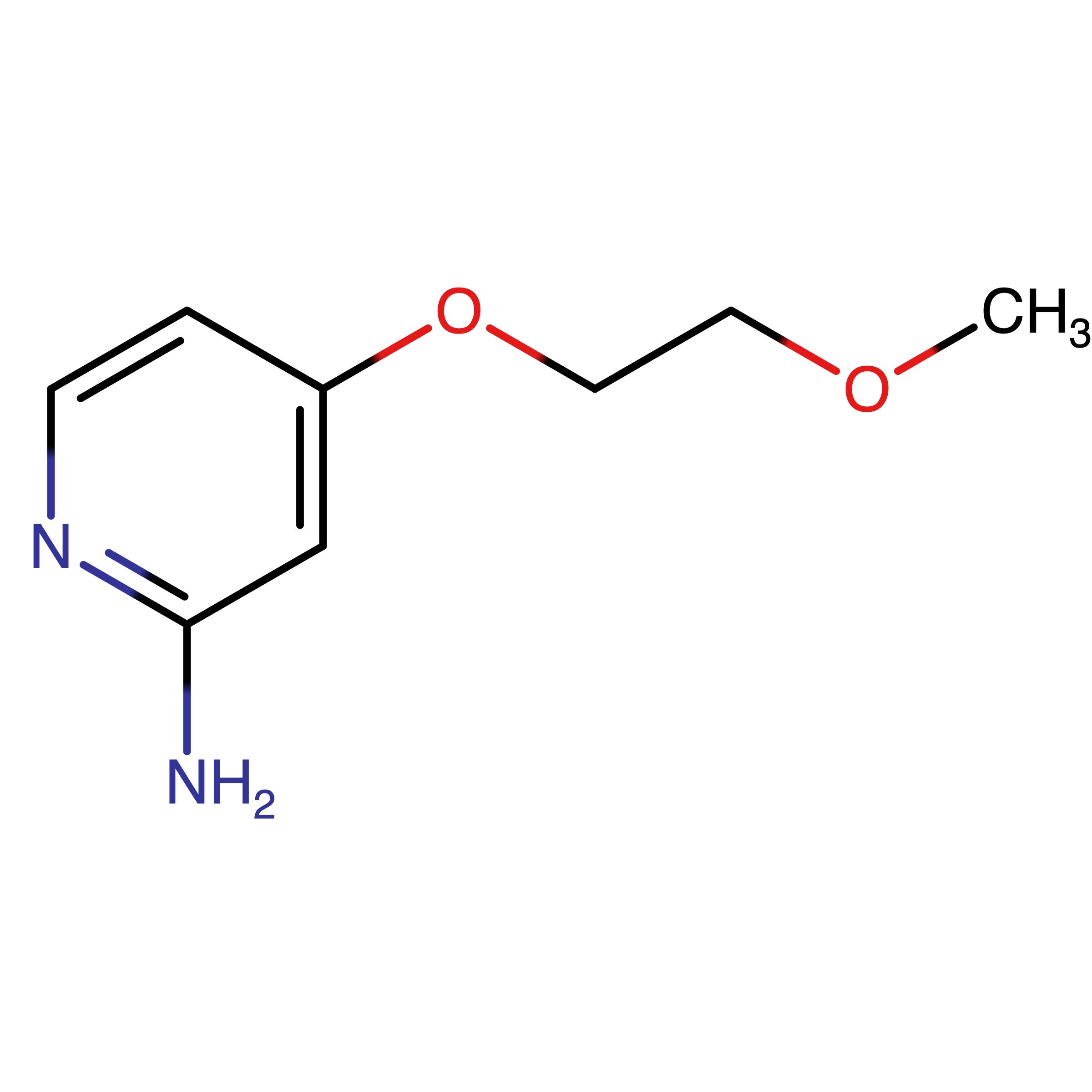 CAS 1067914-33-3 | 4-(2-Methoxyethoxy)-2-pyridinamine