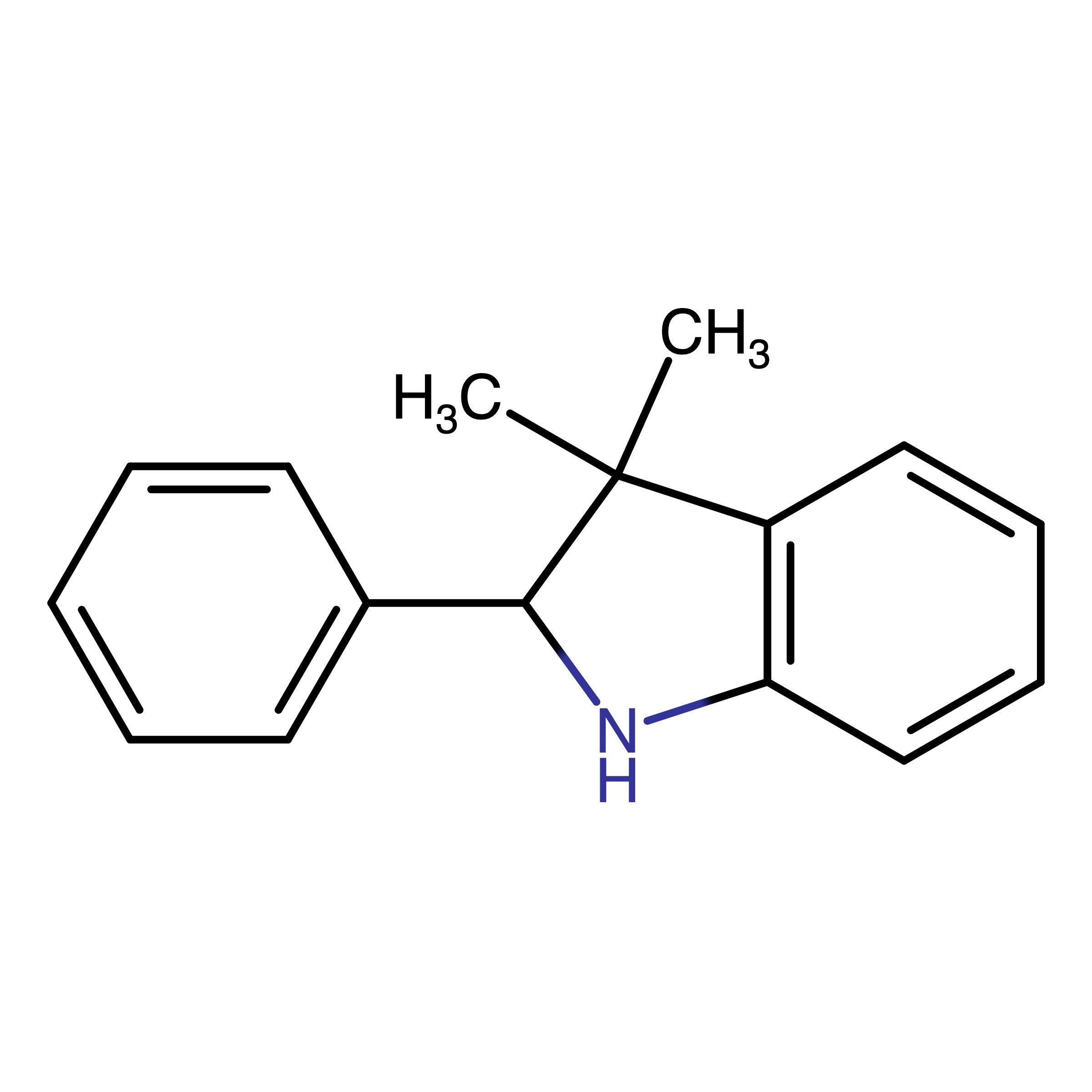 CAS 93007-64-8 | 2,3-Dihydro-3,3-dimethyl-2-phenyl-1H-indole