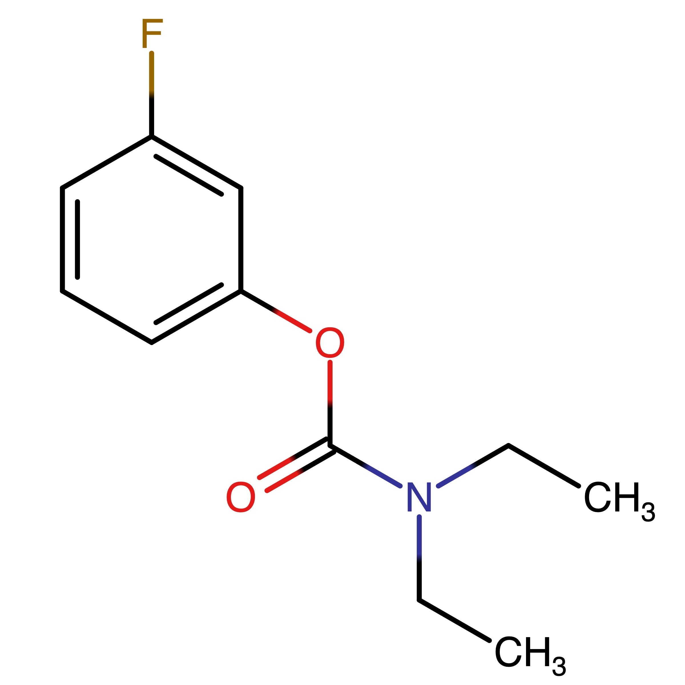 CAS 205187-05-9 | 3-Fluorophenyl N,N-diethylcarbamate