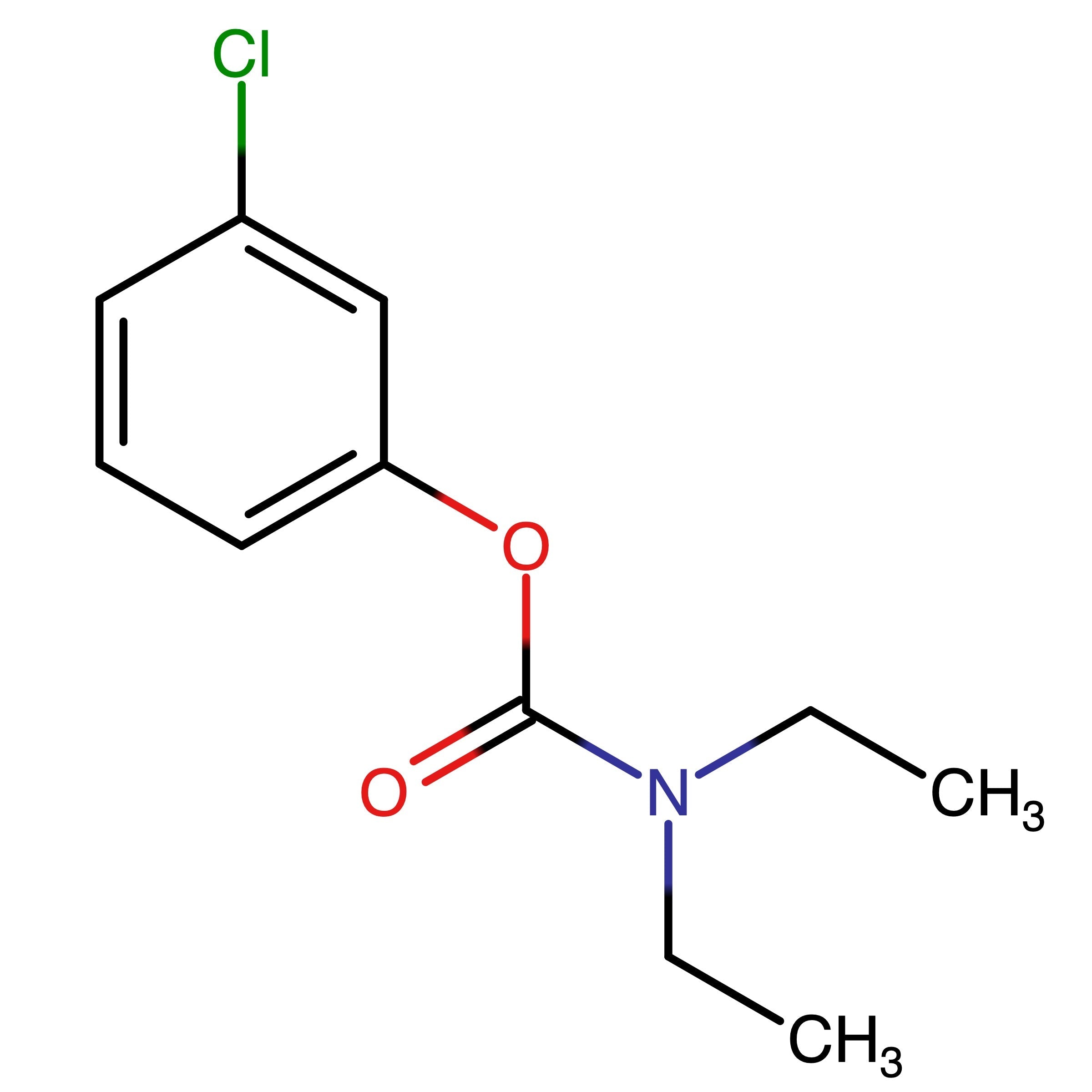 CAS 159390-33-7 | 3-Chlorophenyl N,N-diethylcarbamate | MFCD01975511