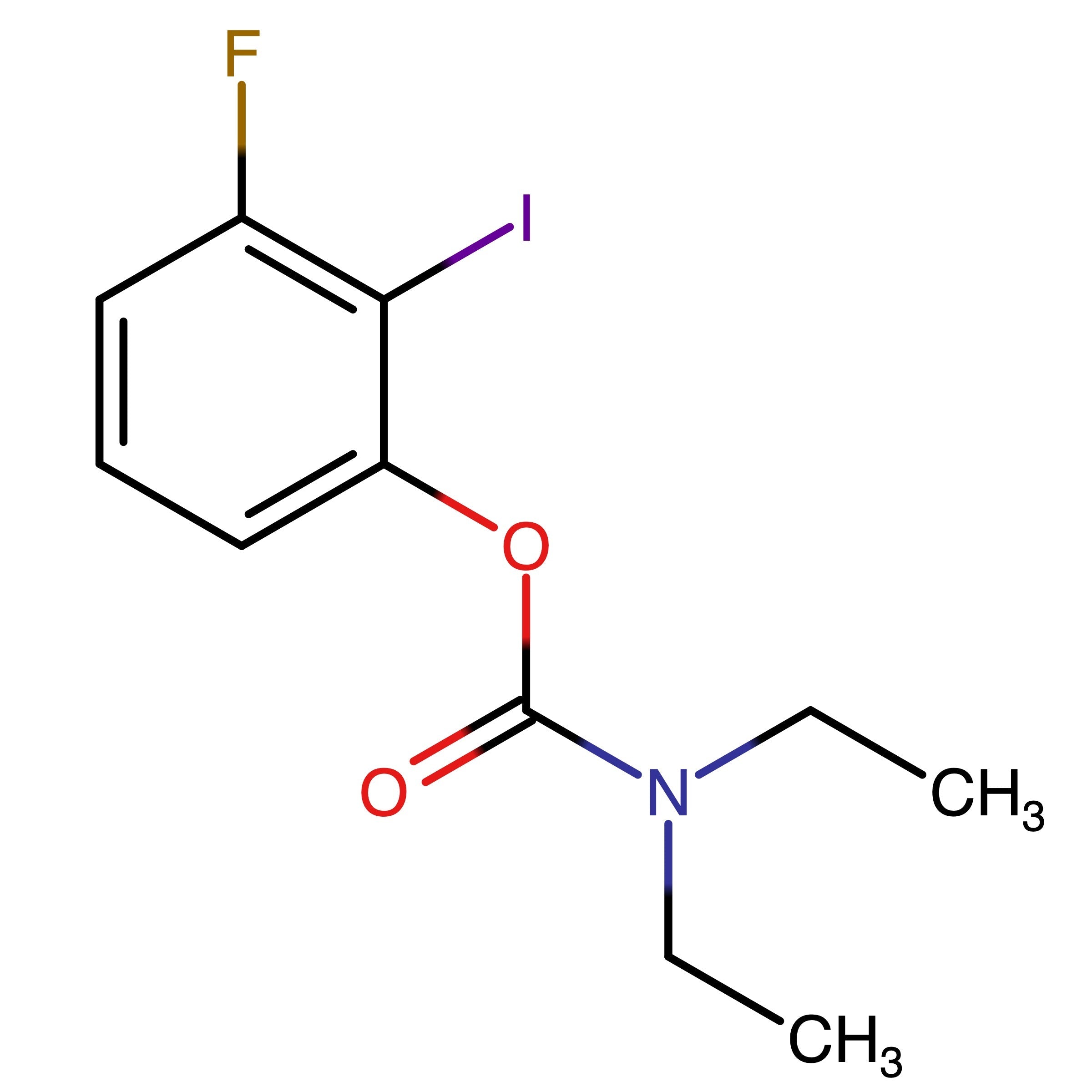 CAS 863870-74-0 | 3-Fluoro-2-iodophenyl n,n-diethylcarbamate