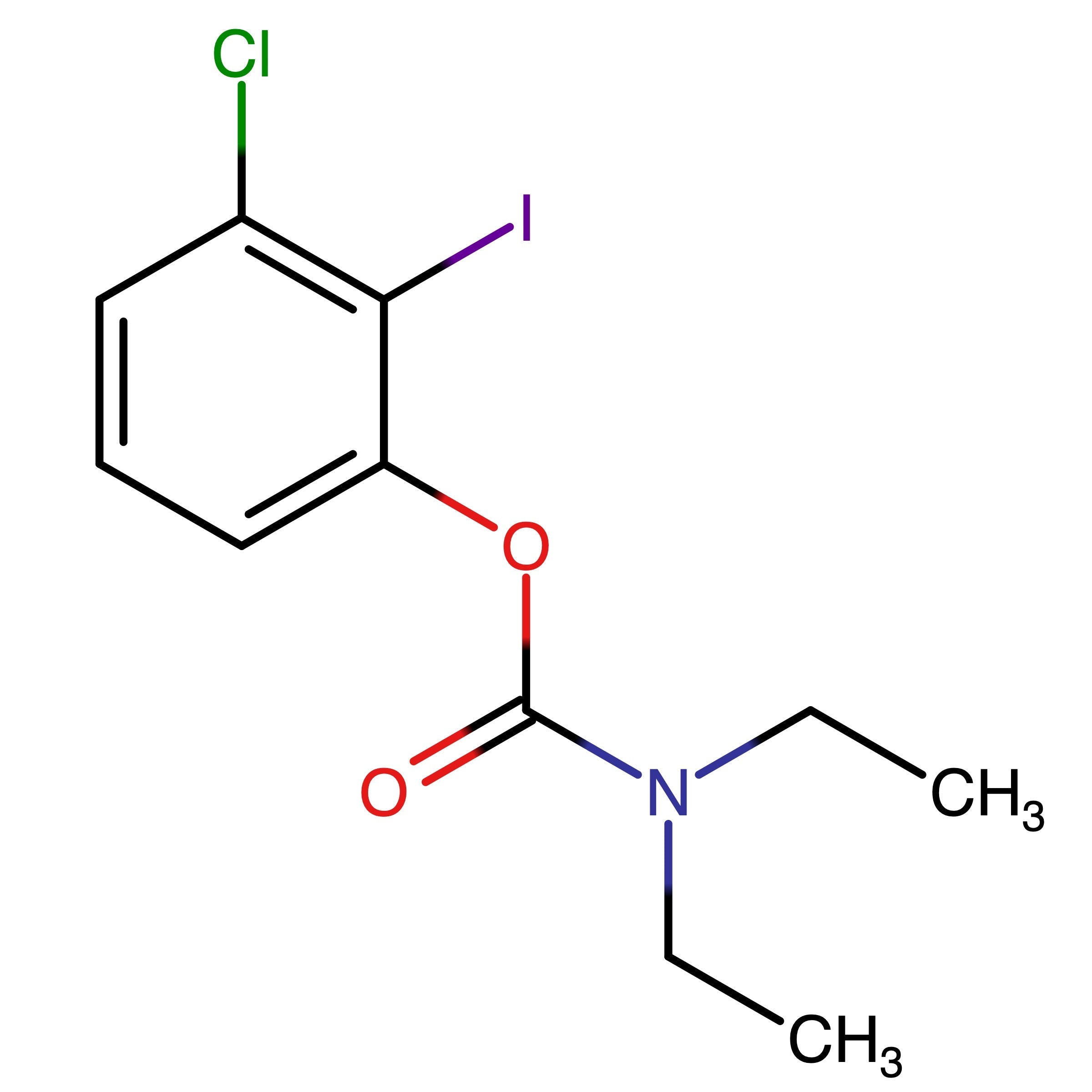 CAS 863870-77-3 | 3-Chloro-2-iodophenyl diethylcarbamate