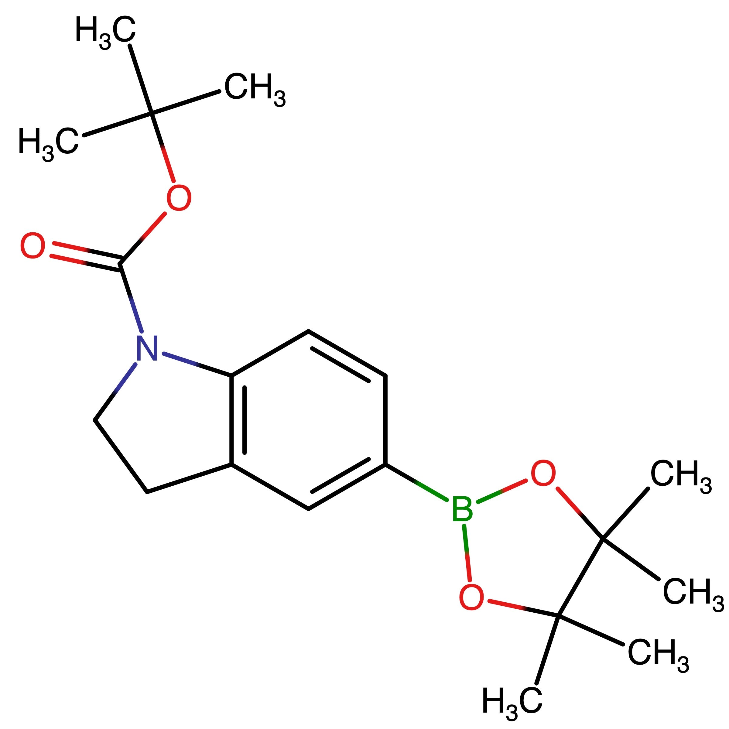 CAS 837392-67-3 | tert-butyl 5-(4,4,5,5-tetramethyl-1,3,2-dioxaborolan-2-yl)indoline-1-carboxylate | MFCD12408237