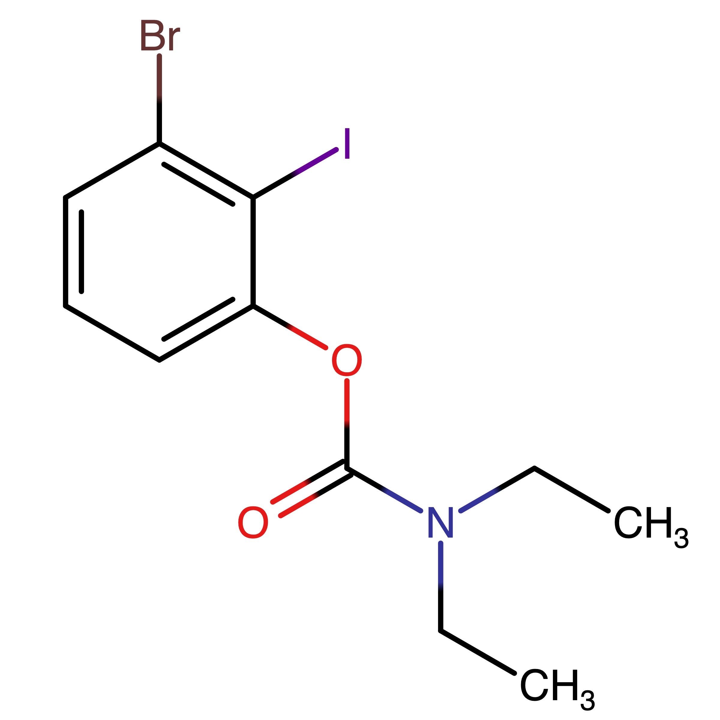 CAS 863870-79-5 | 3-Bromo-2-iodophenyl diethylcarbamate