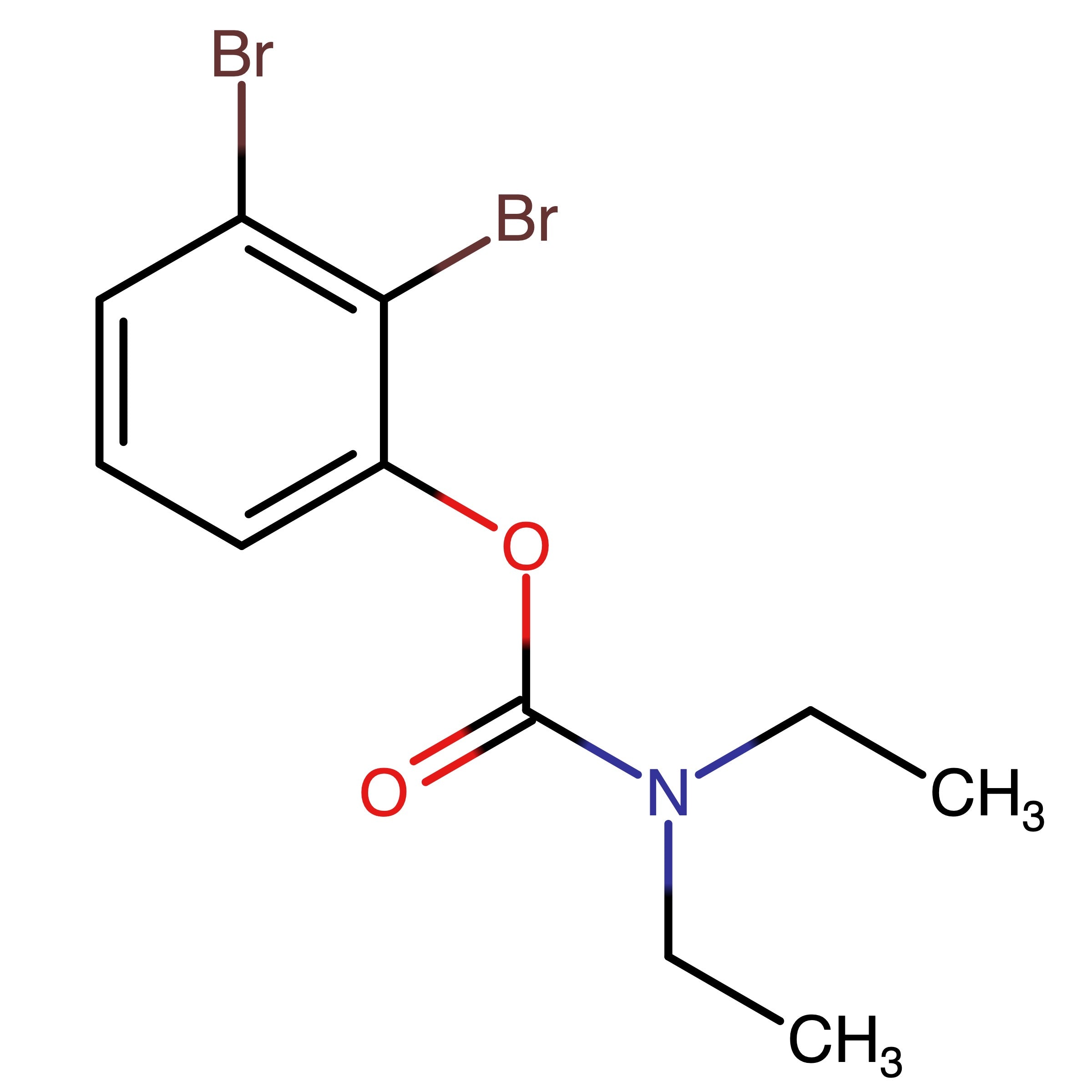 CAS 863870-80-8 | 2,3-Dibromophenyl diethylcarbamate