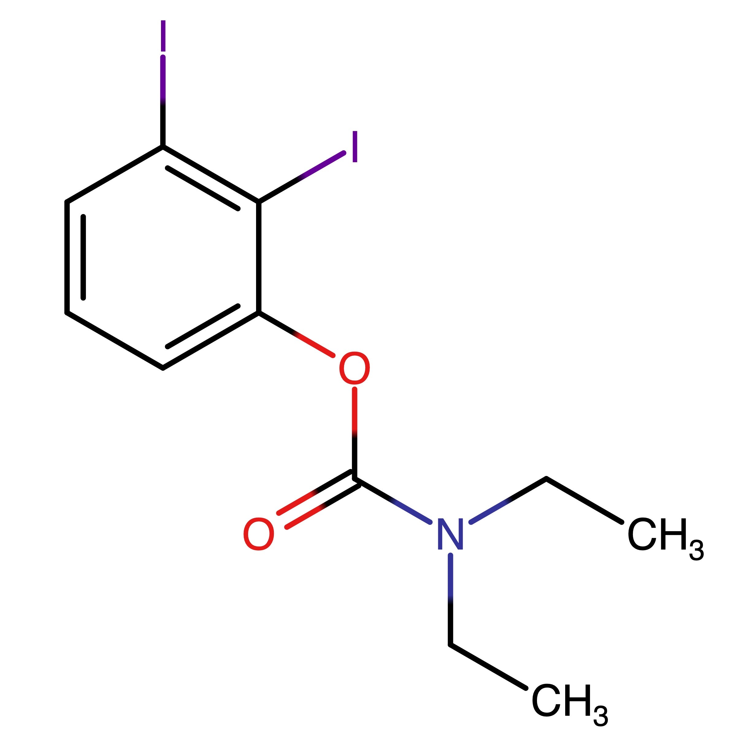 CAS 863870-82-0 | 2,3-Diiodophenyl N,N-diethylcarbamate