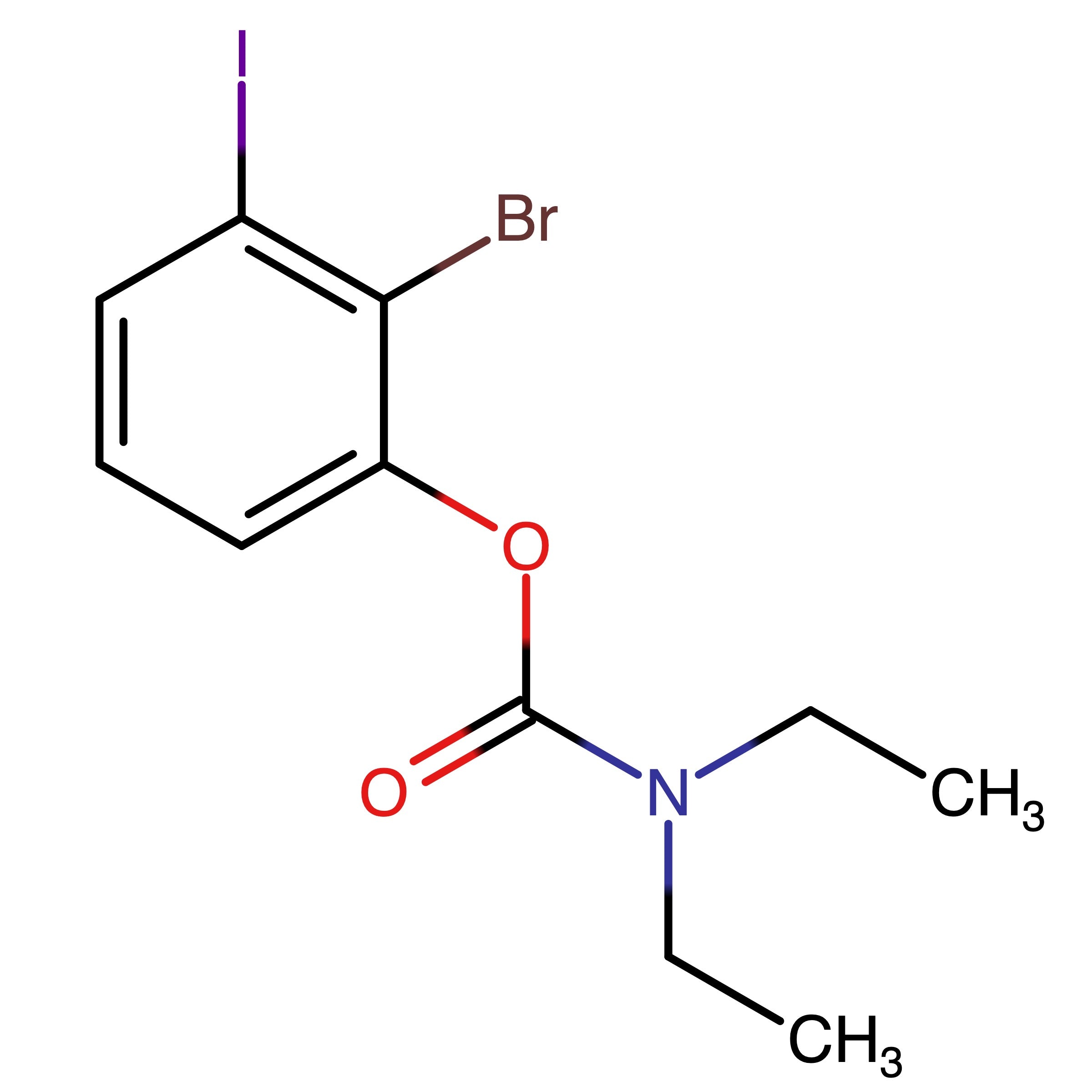 CAS 863870-83-1 | 2-Bromo-3-iodophenyl N,N-diethylcarbamate