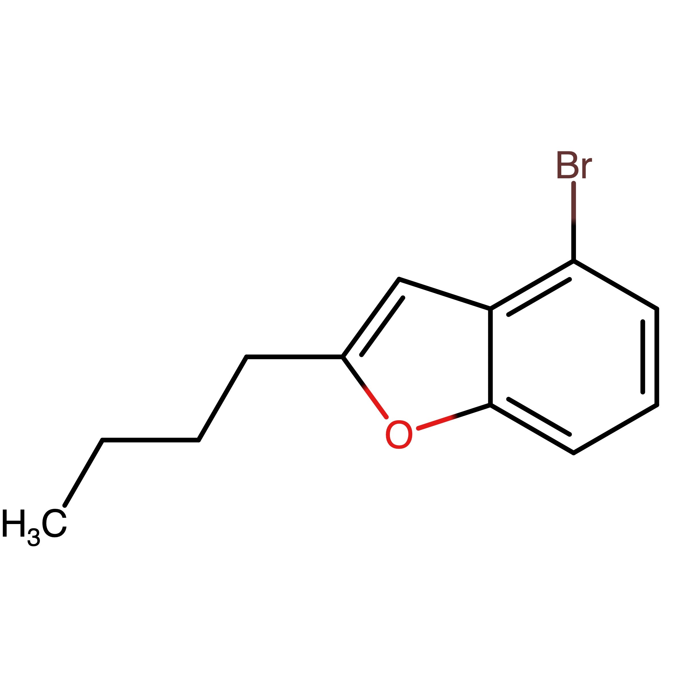 CAS 863870-93-3 | 4-Bromo-2-butylbenzofuran | MFCD08166326