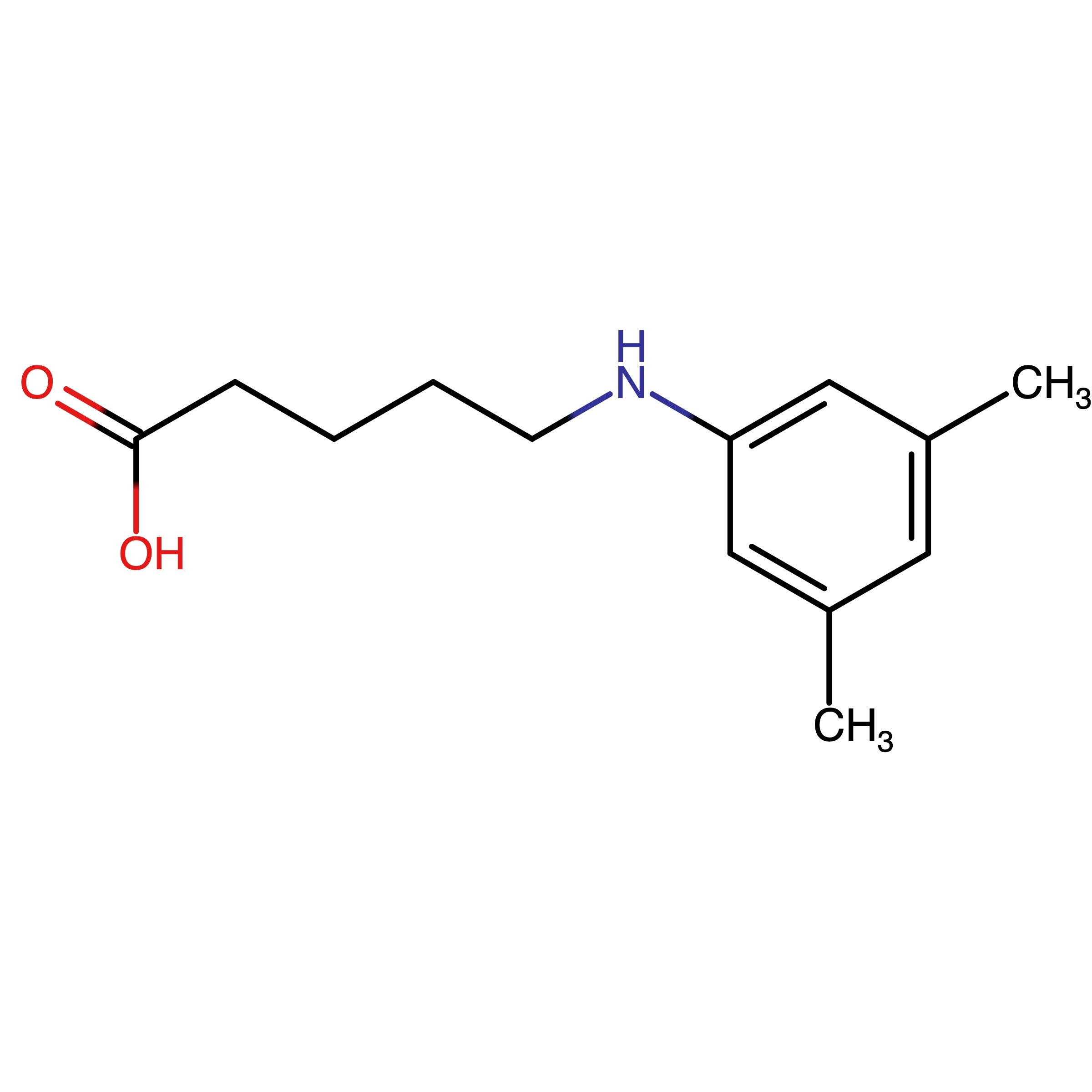 CAS 1039863-24-5 | 5-[(3,5-Dimethylphenyl)amino]pentanoic acid