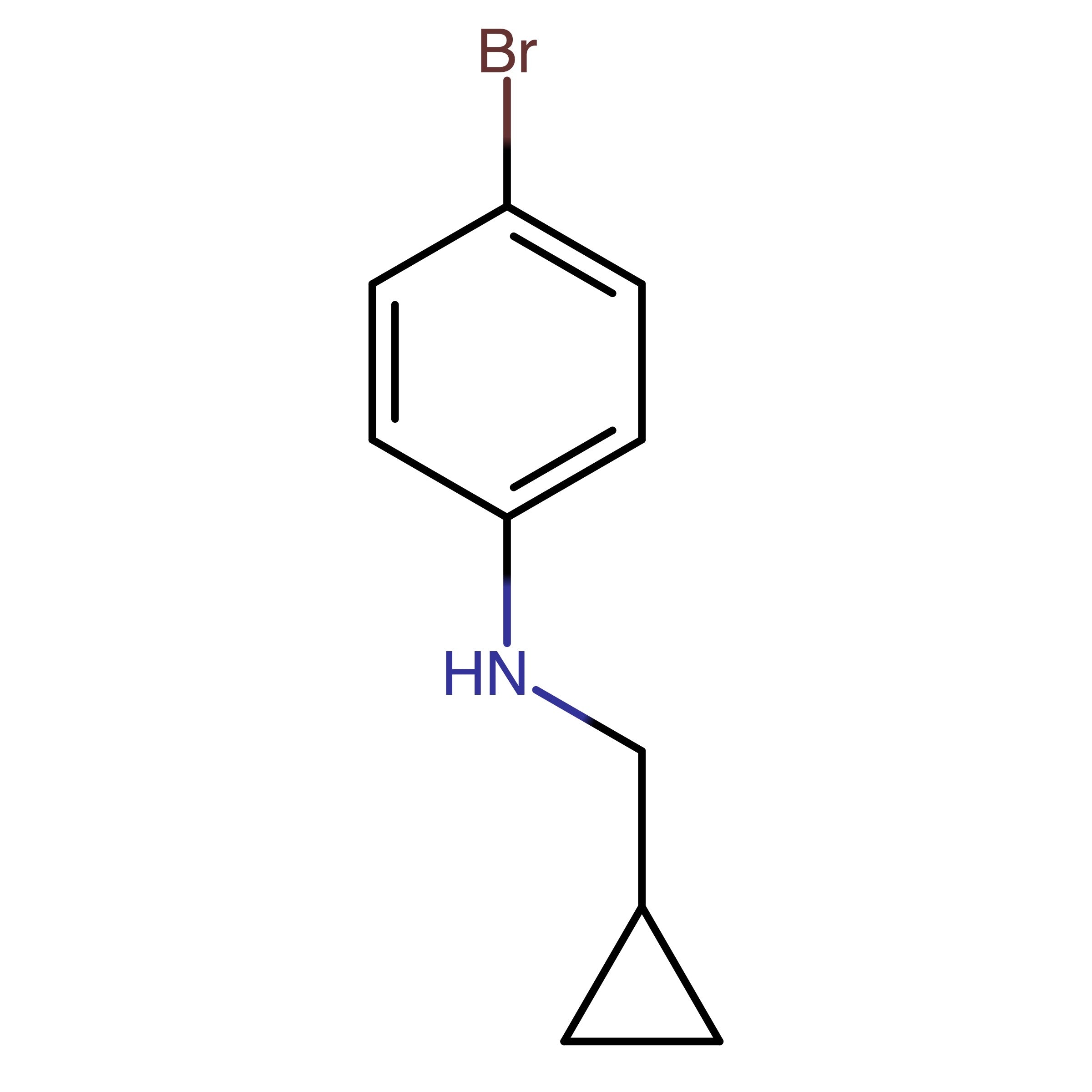 CAS 356539-42-9 | 4-Bromo-N-(cyclopropylmethyl)benzenamine | MFCD03211301