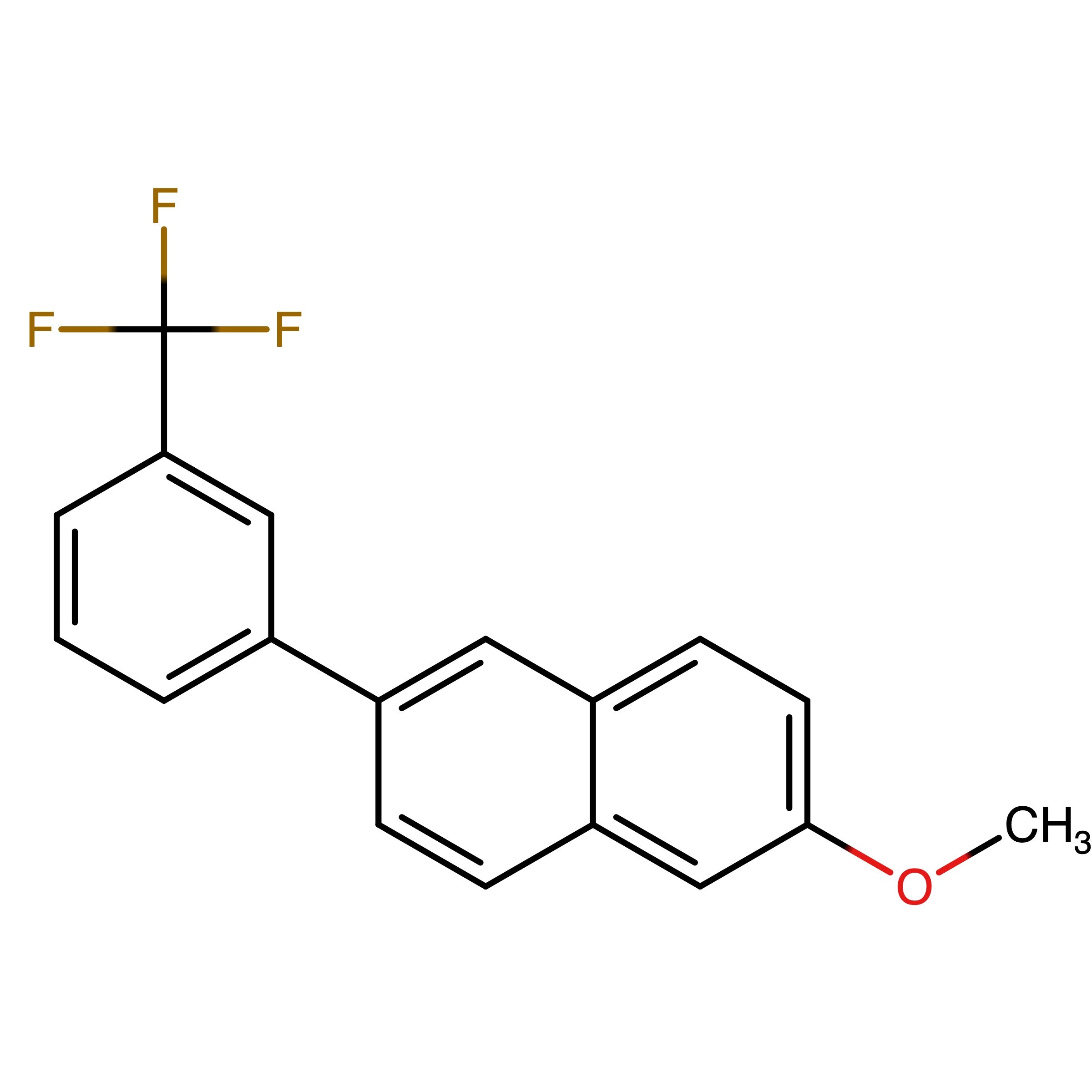 CAS 194874-03-8 | 2-Methoxy-6-[3-(trifluoromethyl)phenyl]naphthalene