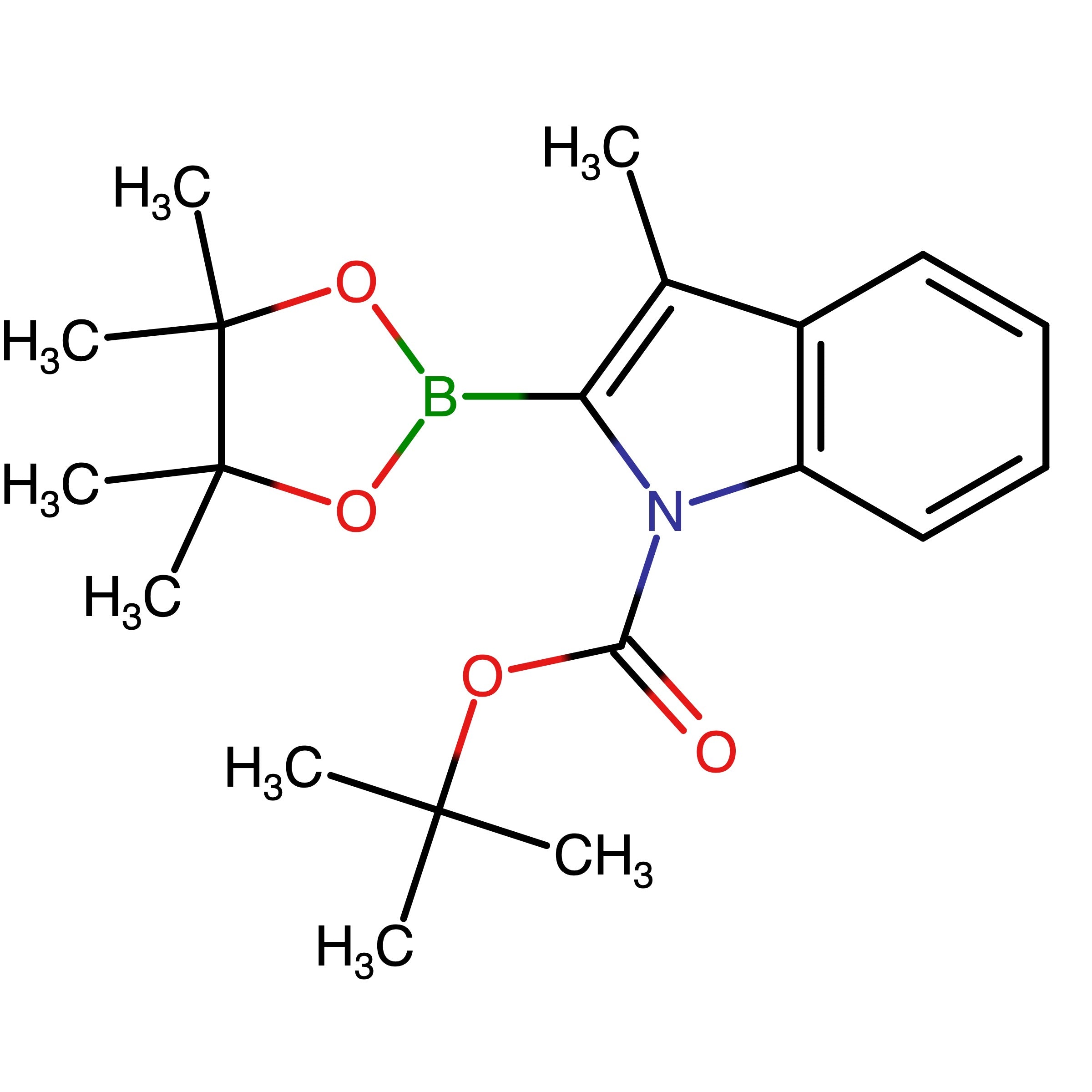 CAS 869852-13-1 | 1-BOC-3-Methylindole-2-boronic acid pinacol ester | MFCD18383202