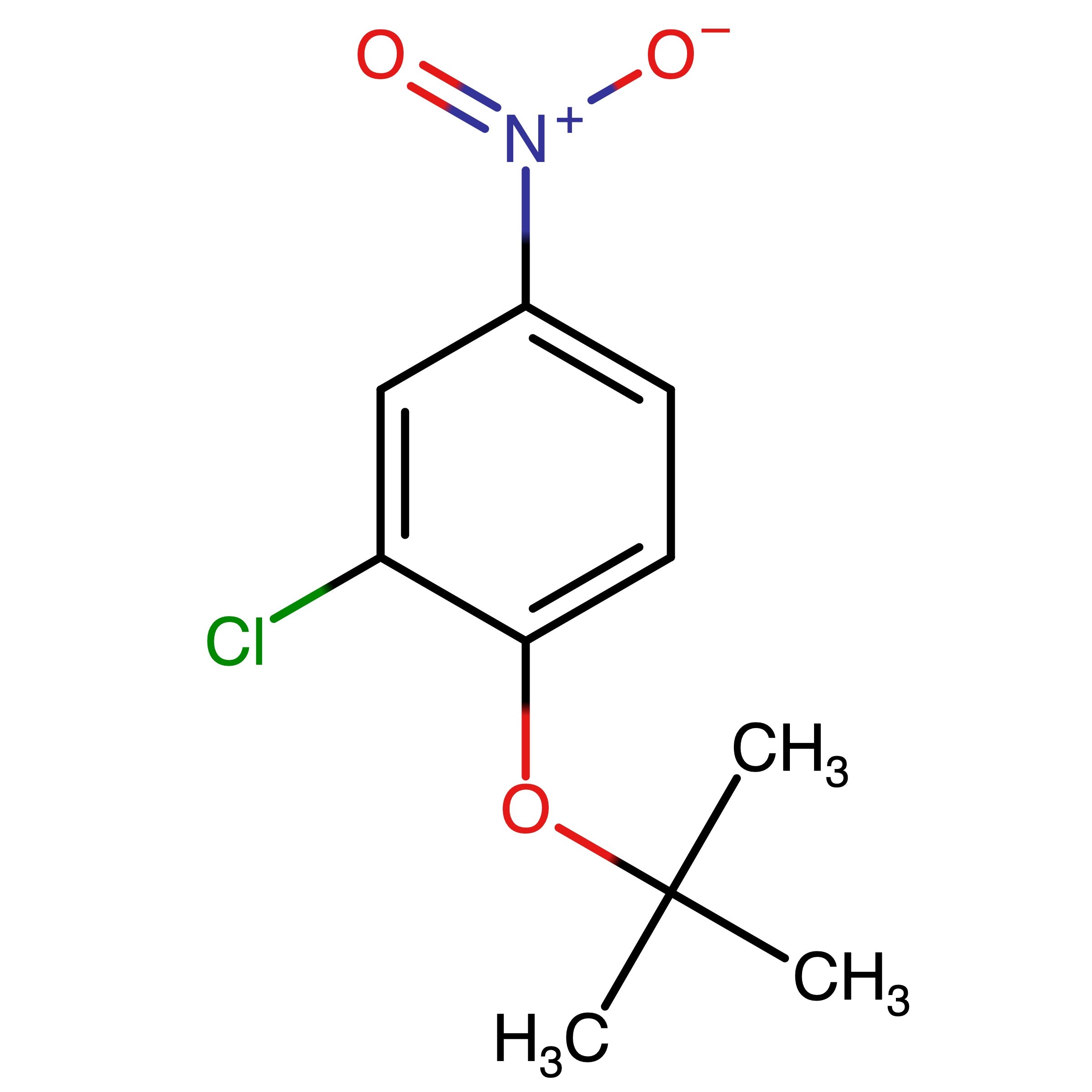 CAS 160617-85-6 | 2-Chloro-1-(1,1-dimethylethoxy)-4-nitrobenzene