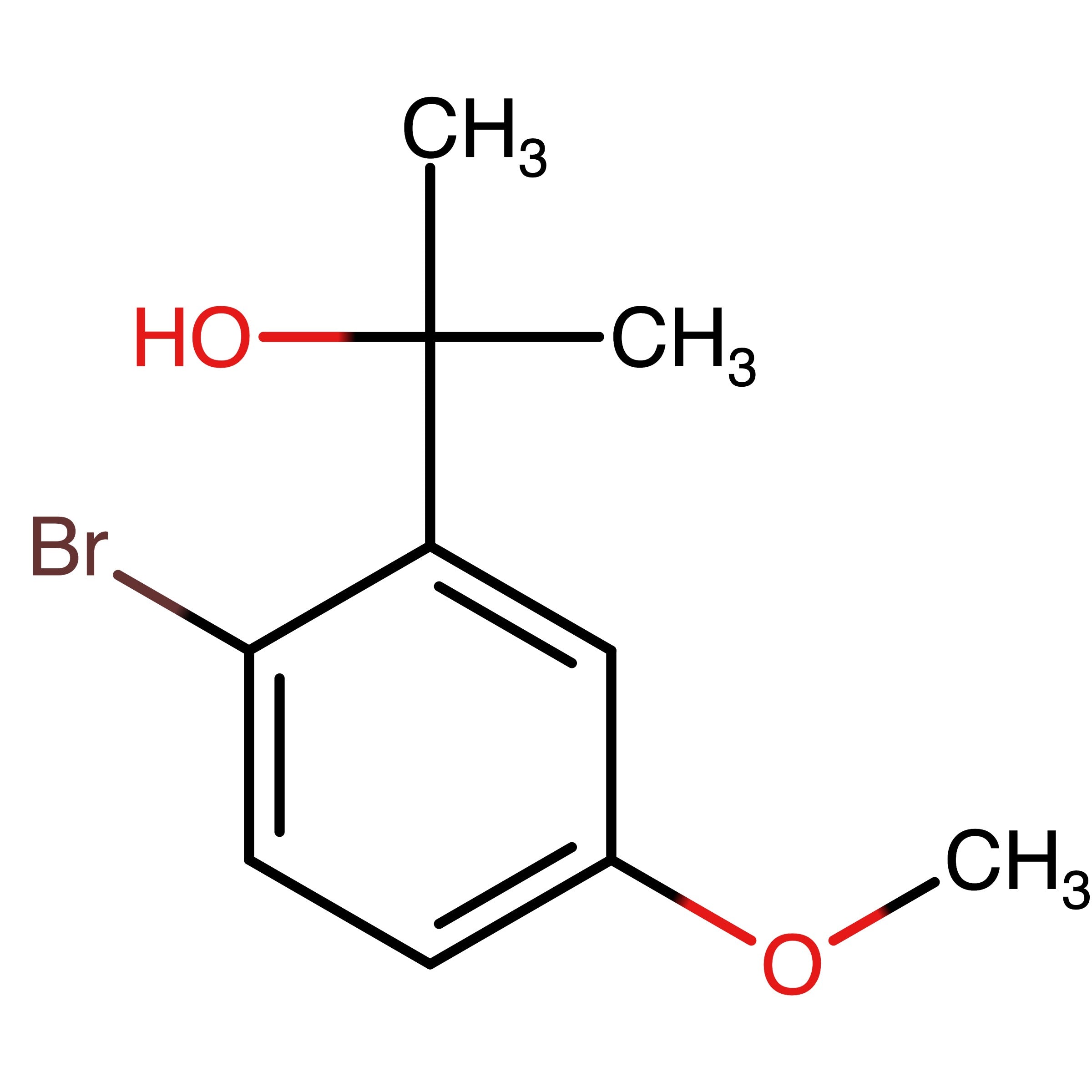 CAS 853271-15-5 | 2-(2-Bromo-5-methoxyphenyl)-2-propanol | MFCD28125772