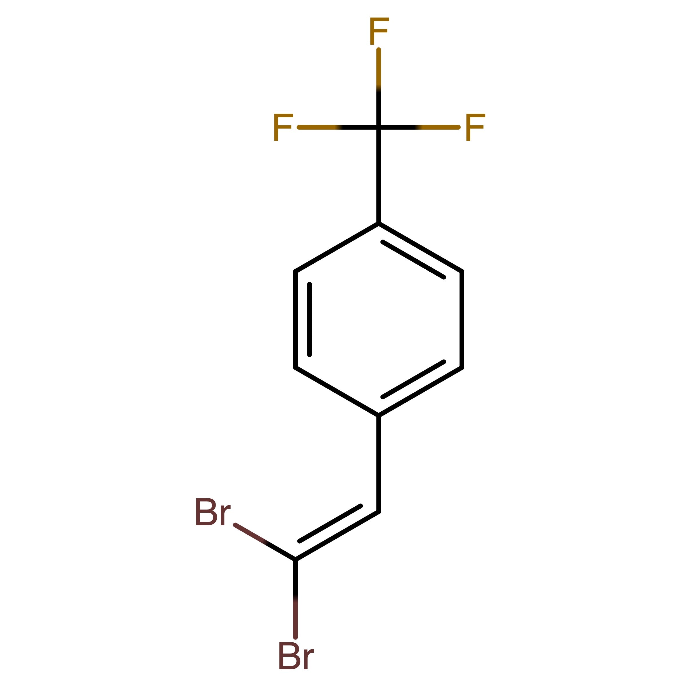 CAS 131356-53-1 | 1-(2,2-Dibromoethenyl)-4-(trifluoromethyl)benzene | MFCD27943436