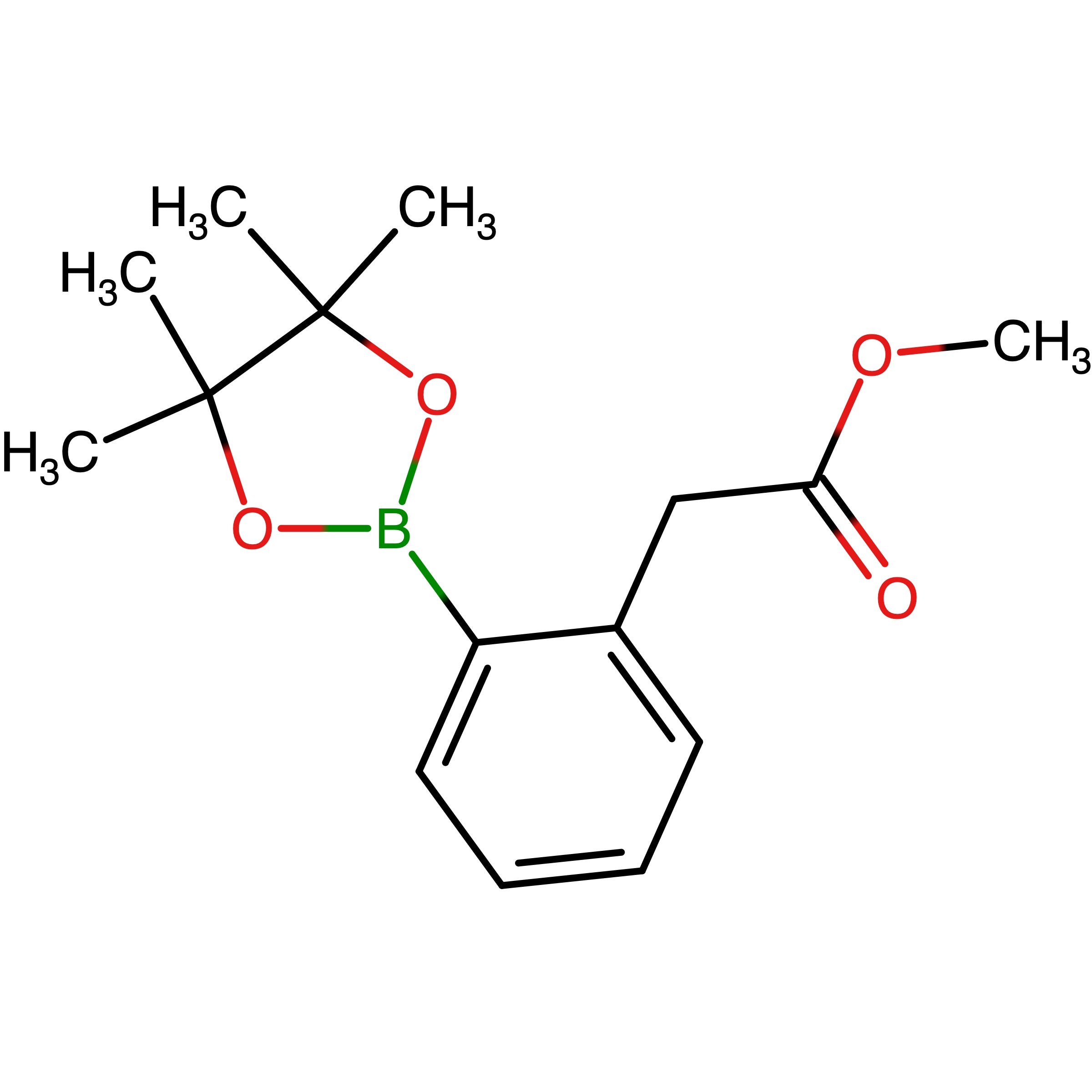 CAS 956229-86-0 | Methyl 2-(4,4,5,5-tetramethyl-1,3,2-dioxaborolan-2-yl)benzeneacetate | MFCD12913983