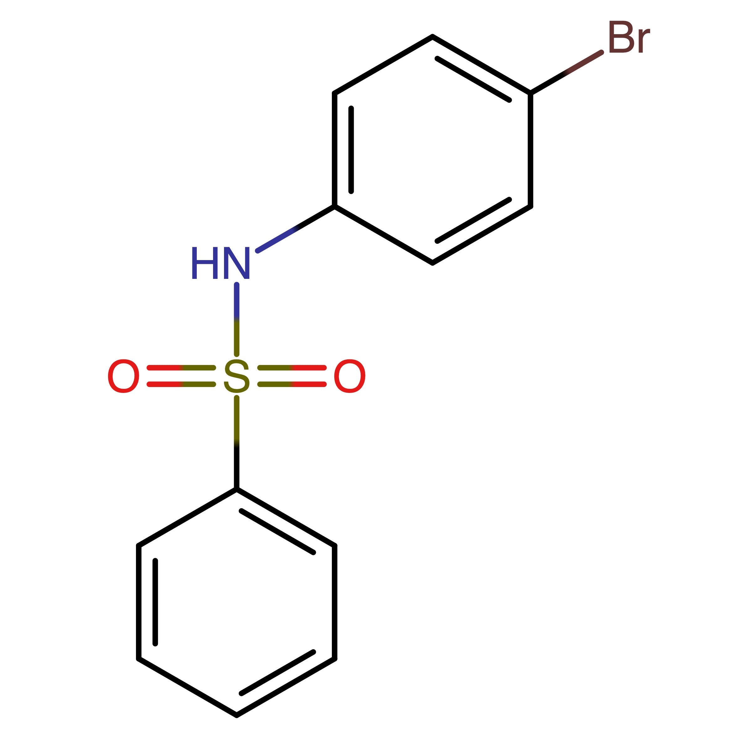 CAS 16468-97-6 | N-(4-Bromophenyl)benzenesulfonamide | MFCD00159375