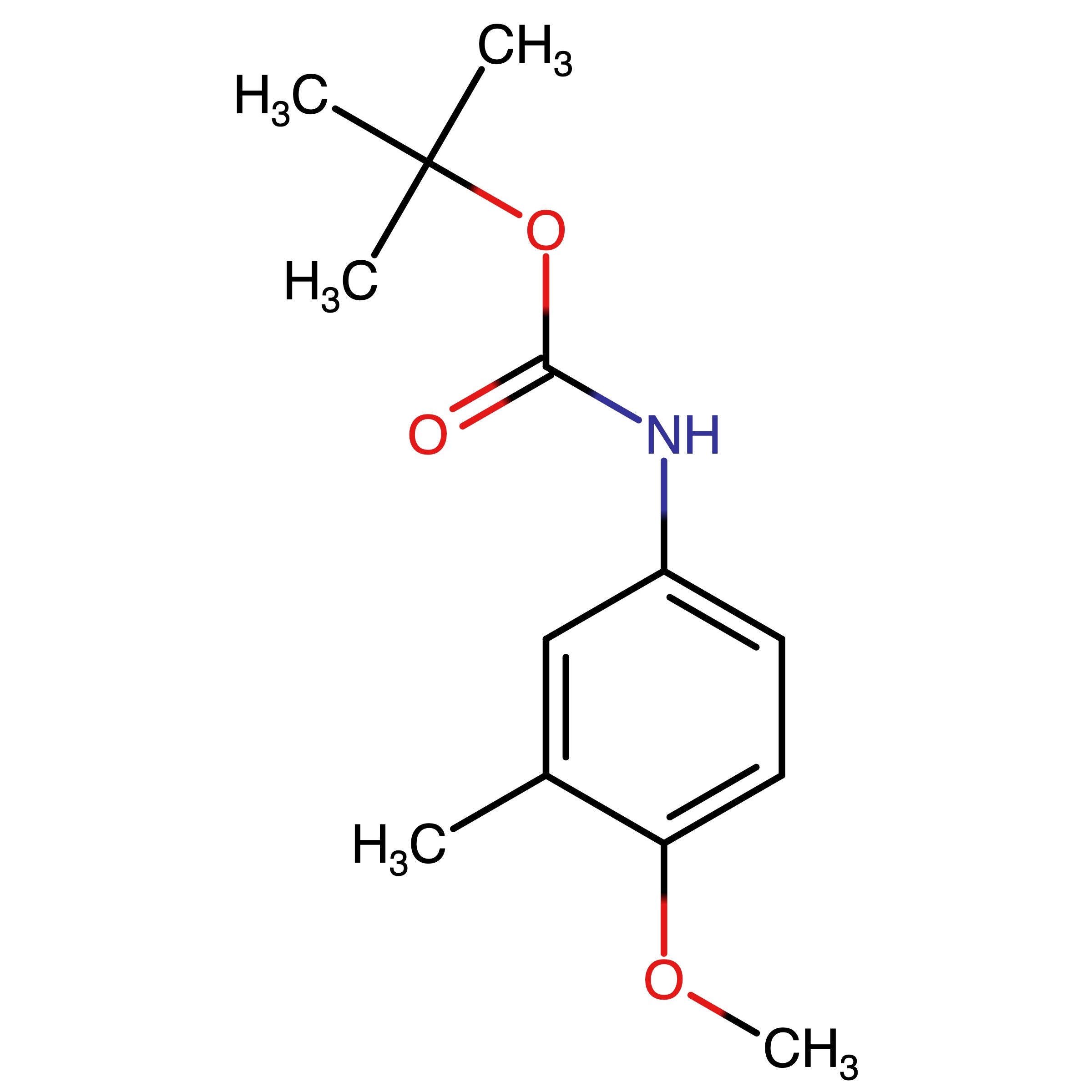 CAS 1252572-28-3 | 1,1-Dimethylethyl N-(4-methoxy-3-methylphenyl)carbamate