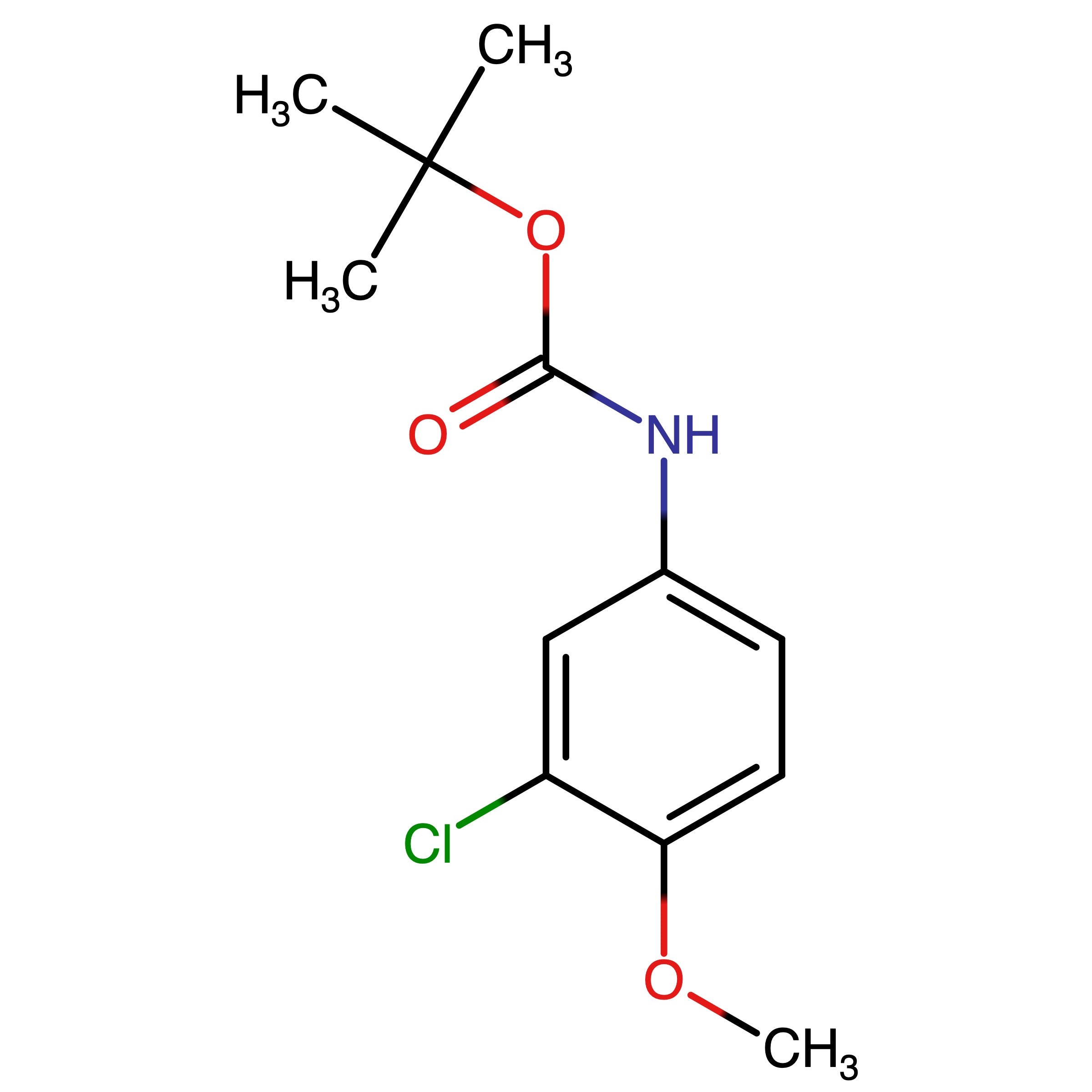 CAS 260391-77-3 | 1,1-Dimethylethyl N-(3-chloro-4-methoxyphenyl)carbamate