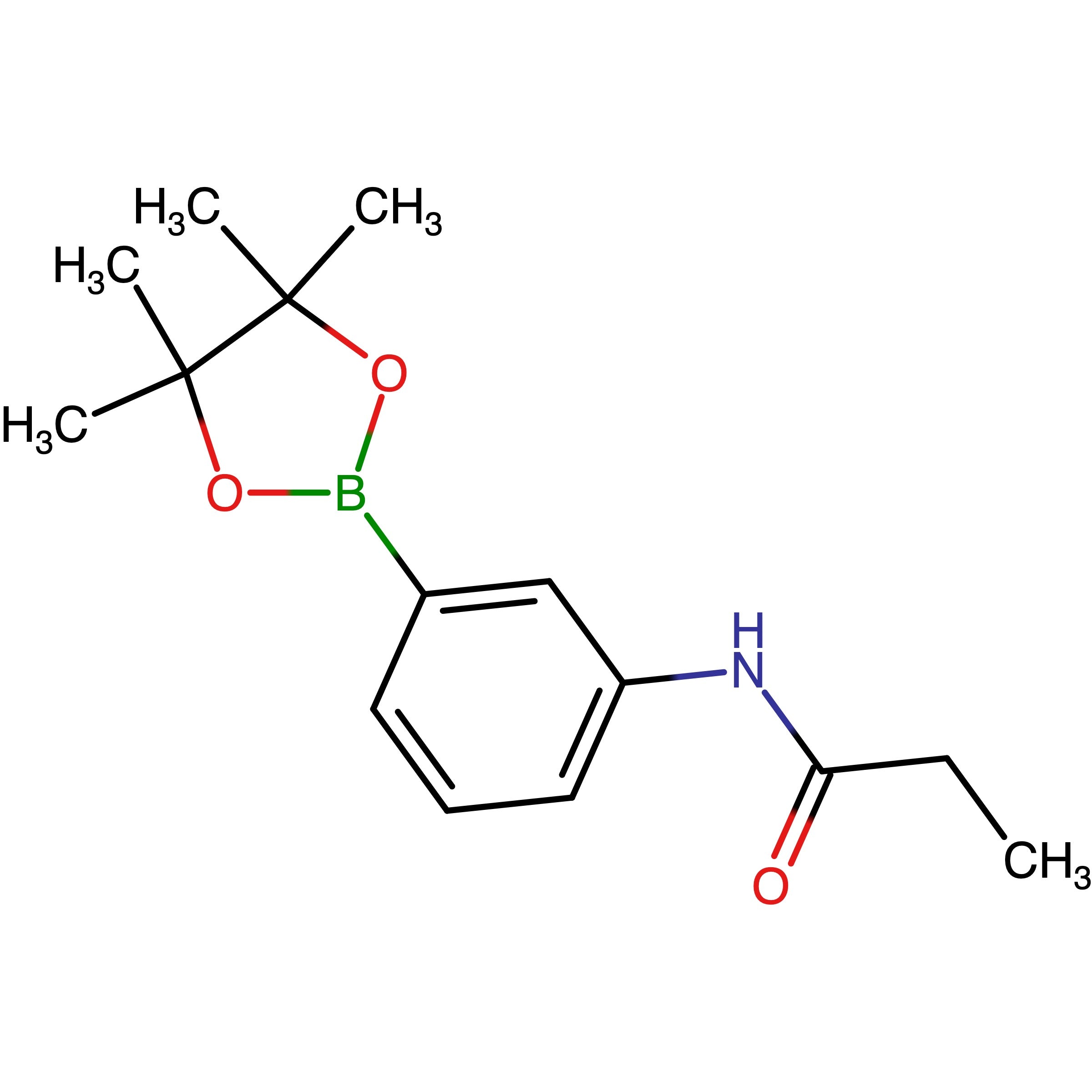 CAS 1315571-00-6 | N-[3-(4,4,5,5-Tetramethyl-1,3,2-dioxaborolan-2-yl)phenyl]propanamide | MFCD22493944