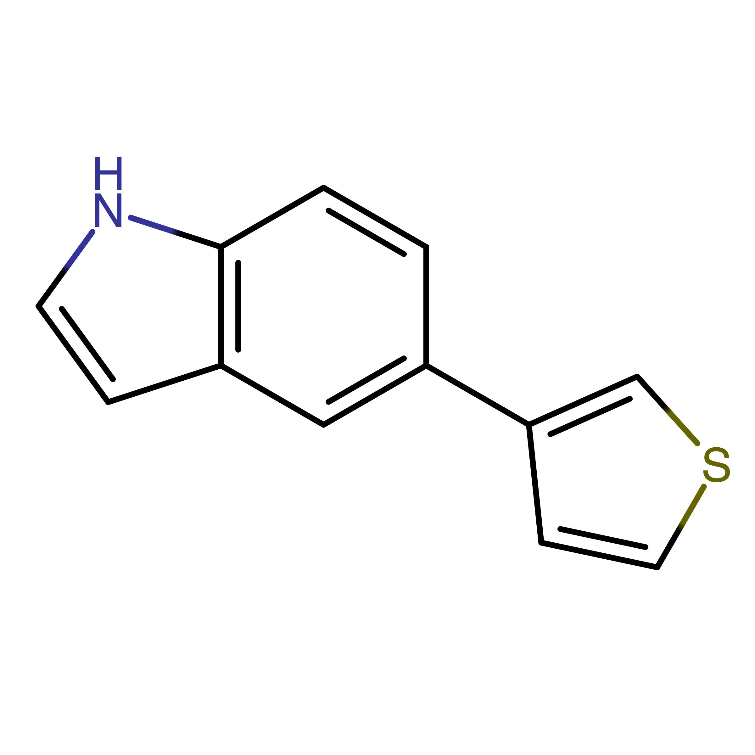 CAS 152920-53-1 | 5-(3-Thienyl)-1H-indole | MFCD04114724