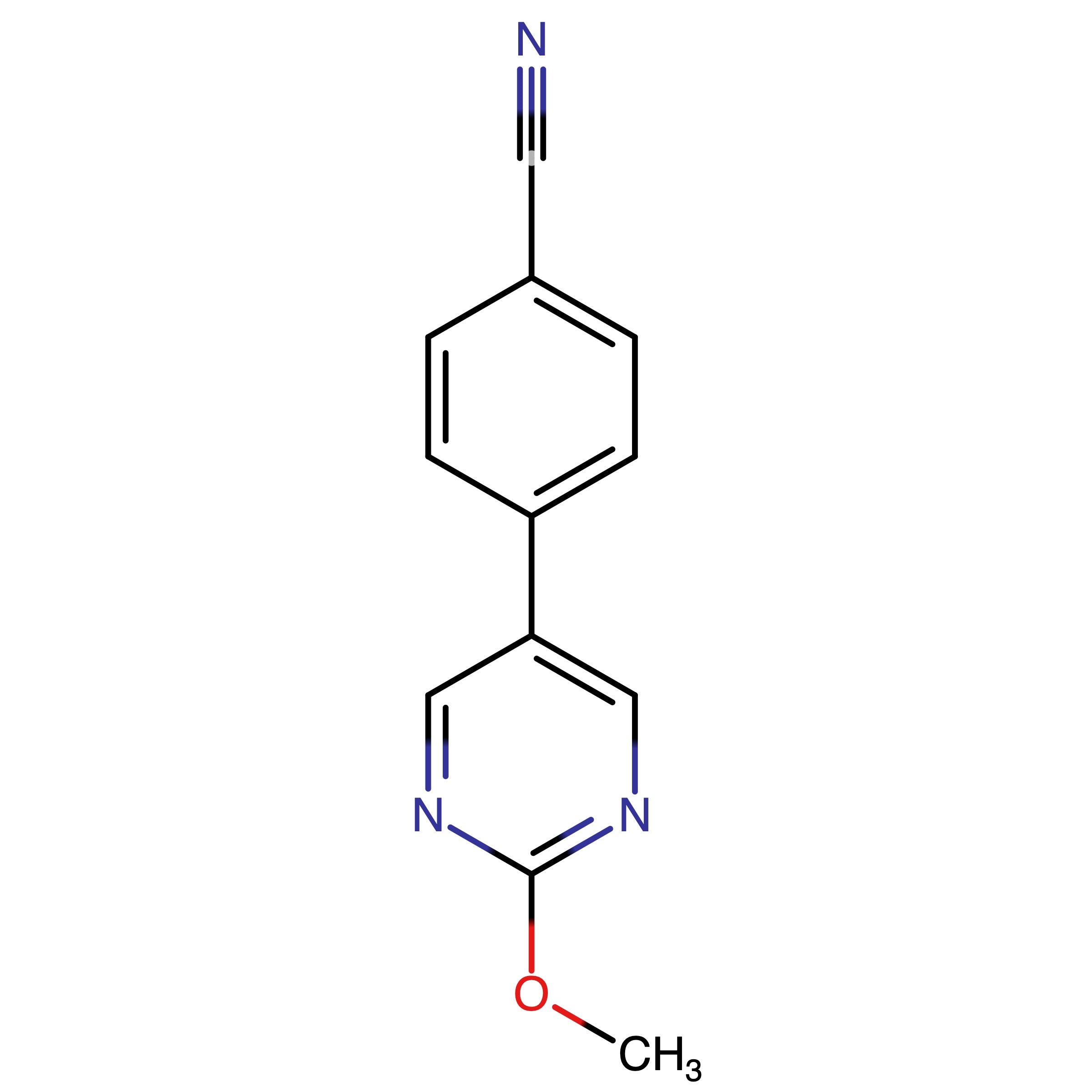 CAS 1101167-60-5 | 4-(2-Methoxy-5-pyrimidinyl)benzonitrile