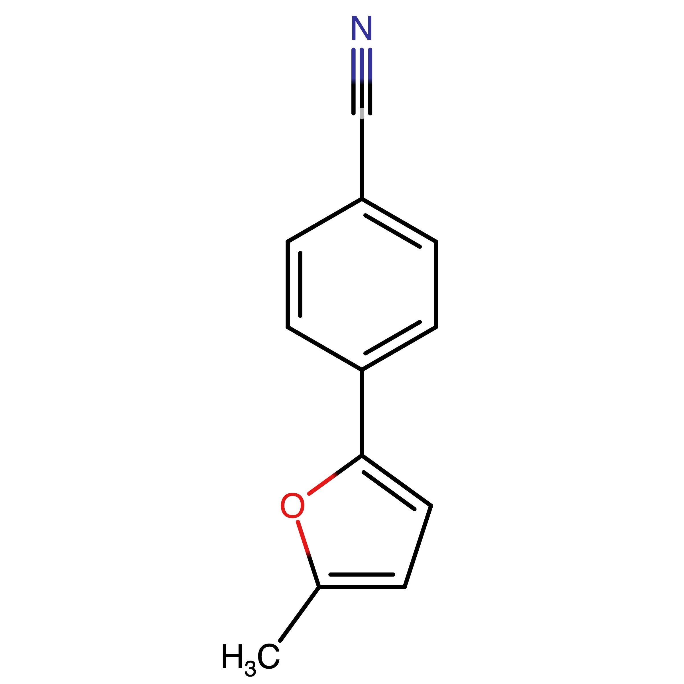 CAS 78477-43-7 | 4-(5-Methyl-2-furanyl)benzonitrile | MFCD04039132