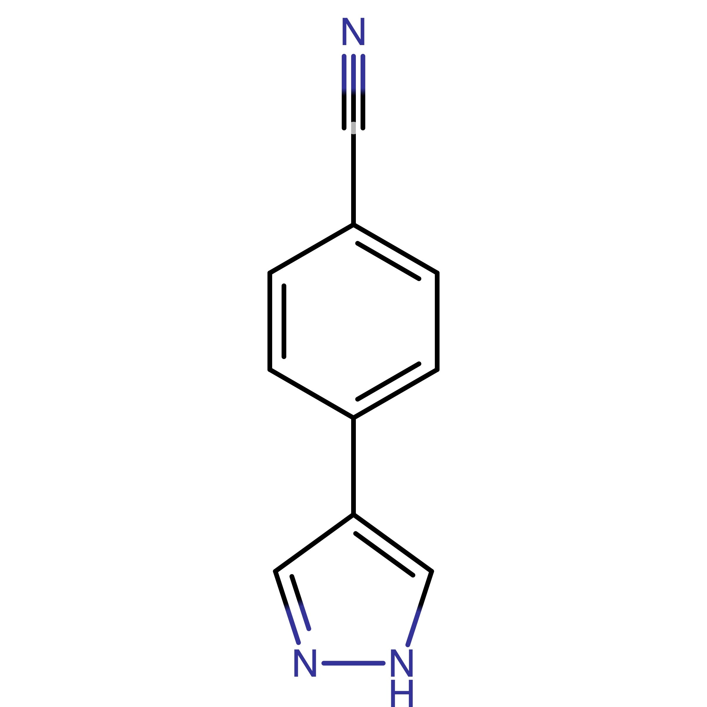 CAS 1101167-56-9 | 4-(1H-Pyrazol-4-yl)benzonitrile | MFCD11933267