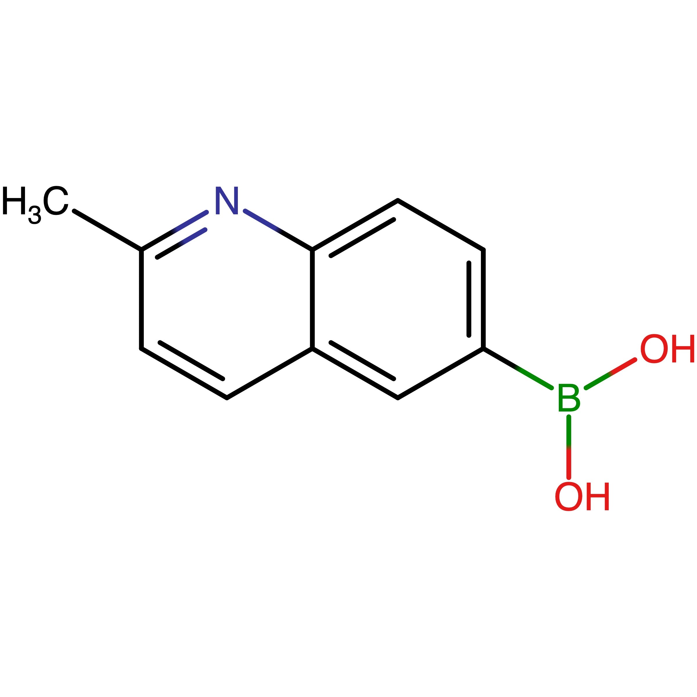 CAS 1092790-20-9 | (2-Methyl-6-quinolinyl)boronic acid | MFCD08062388