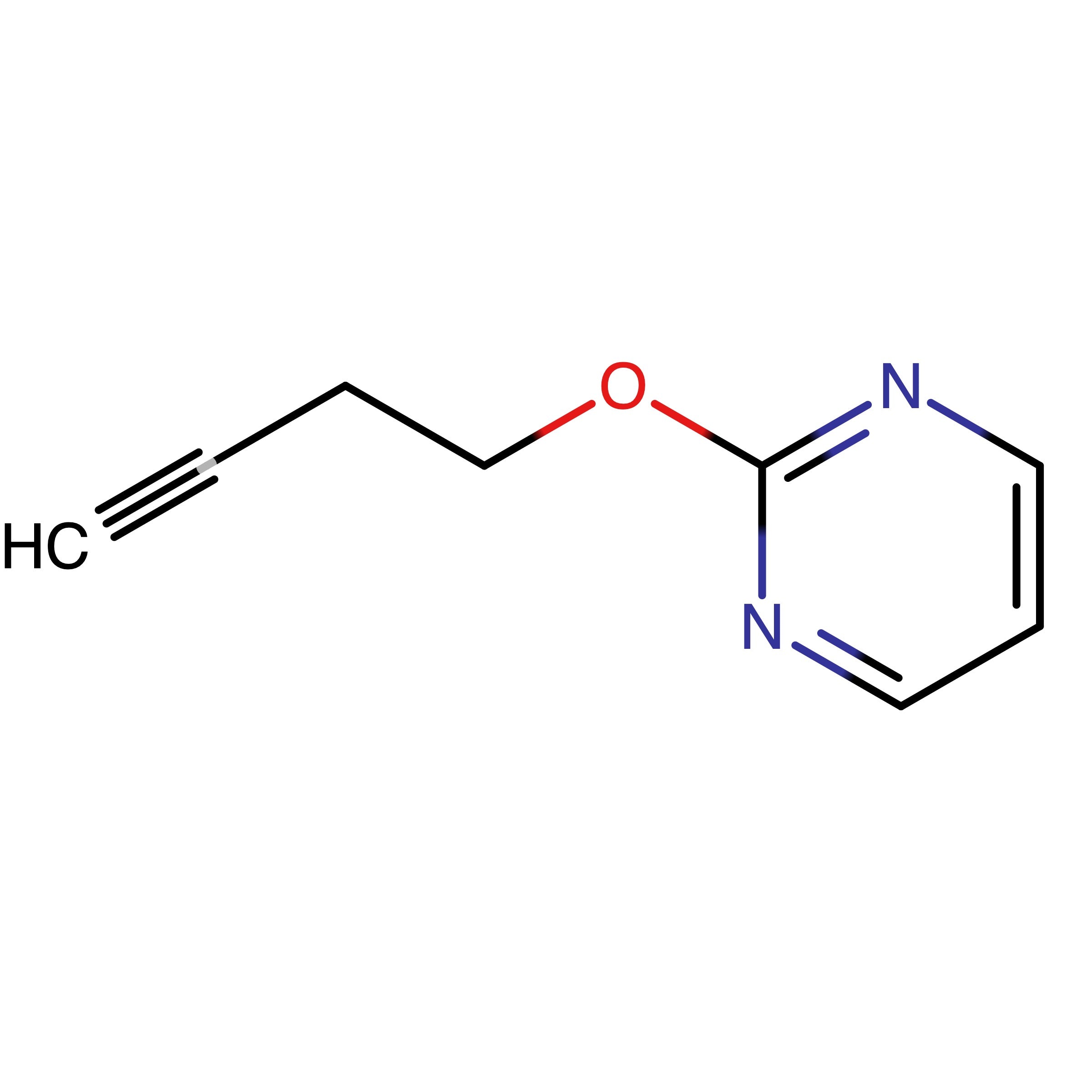 CAS 111097-47-3 | 2-(3-Butyn-1-yloxy)pyrimidine