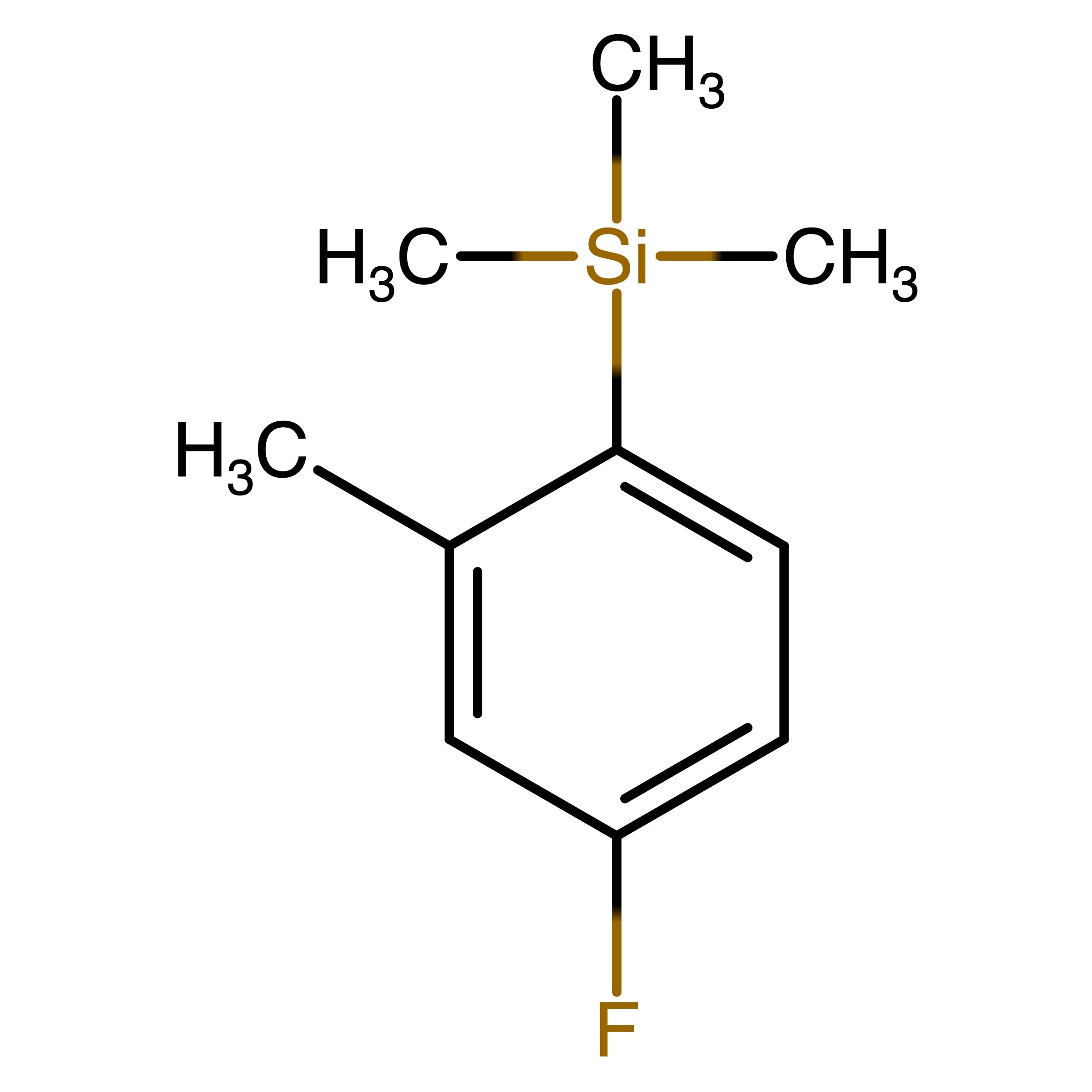 CAS 1314902-93-6 | 4-Fluoro-2-methyl-1-(trimethylsilyl)benzene