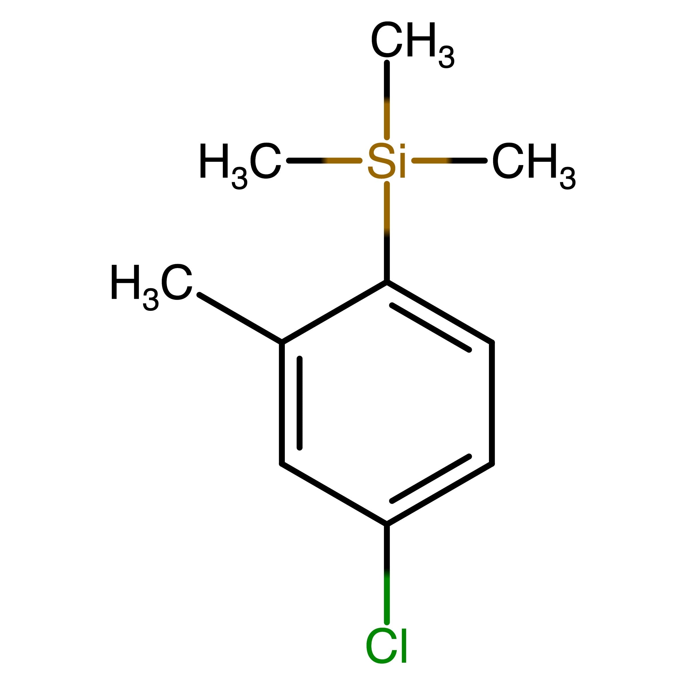 CAS 1314929-94-6 | 4-Chloro-2-methyl-1-(trimethylsilyl)benzene | MFCD11521277